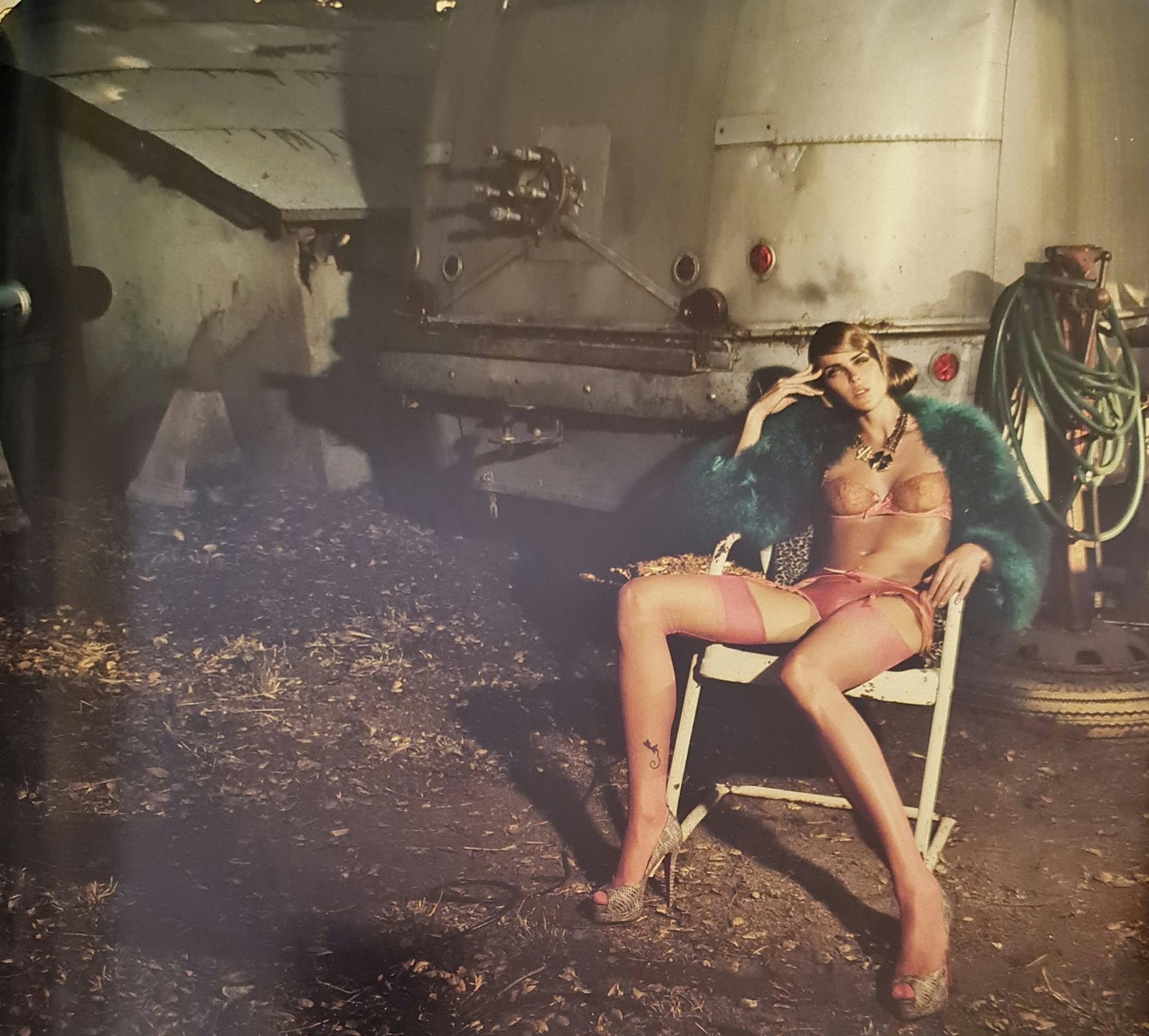 Jacques Olivar, Shannan's Seventh Dream, Altadena, California, 2008: Photographer: Jacques Olivar, born in Casablanca in 1941, was an advertising photographer and movie director before embracing fashion photography. Visual seduction and cinematic sensibility are keys t