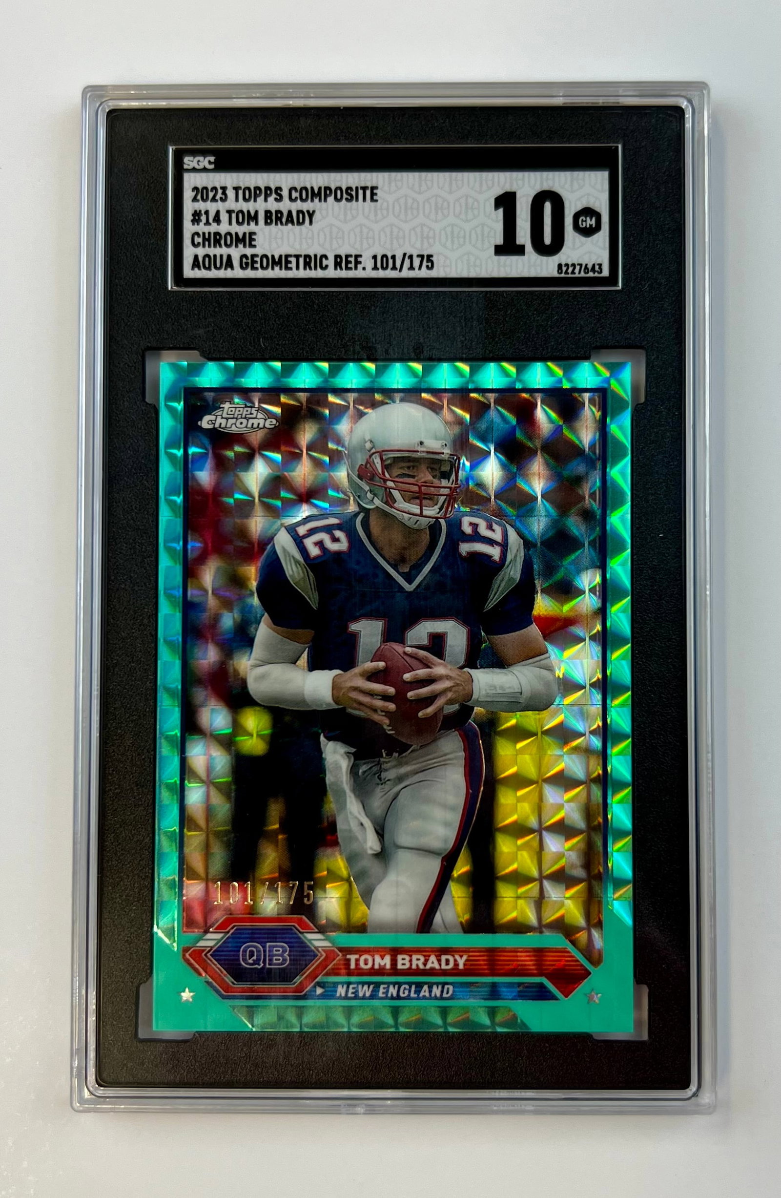 Tom Brady 2023 Topps 101/175 SGC 10: Tom Brady 2023 Topps 101/175 SGC 10