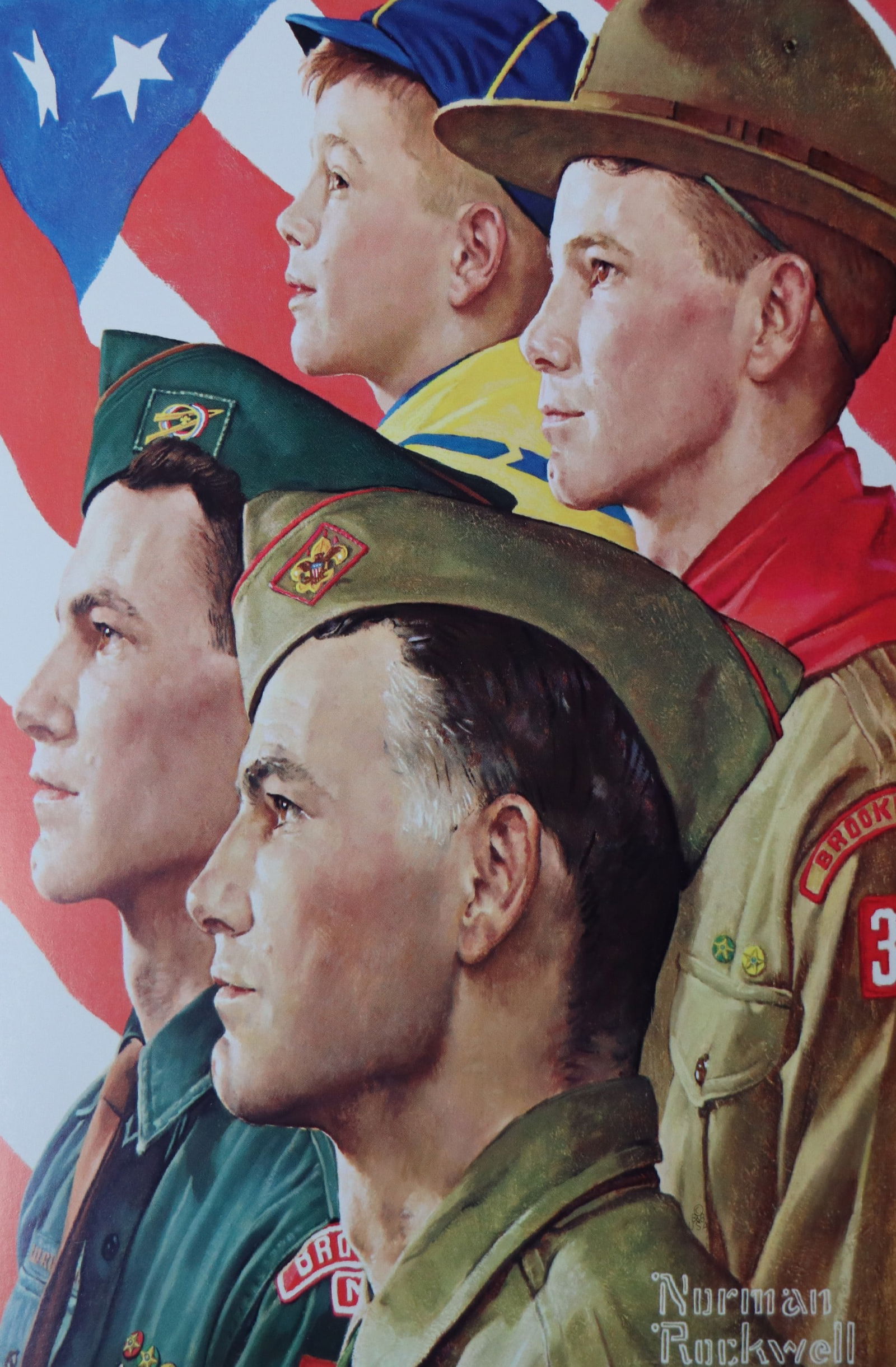 Norman Rockwell, 'Growth of a Leader', Offset Lithograph, 1969 (1 of 3)