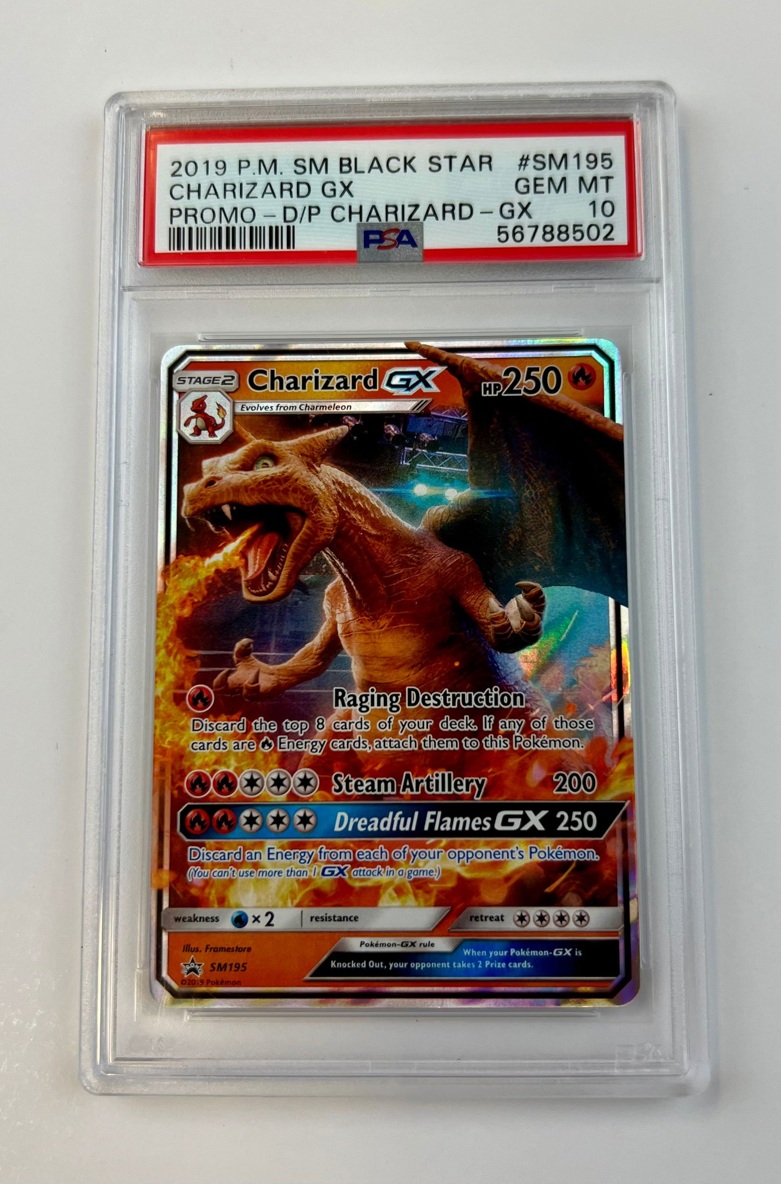 Charizard GX 2019 P.M Black Star Holo PSA 10 (1 of 2)