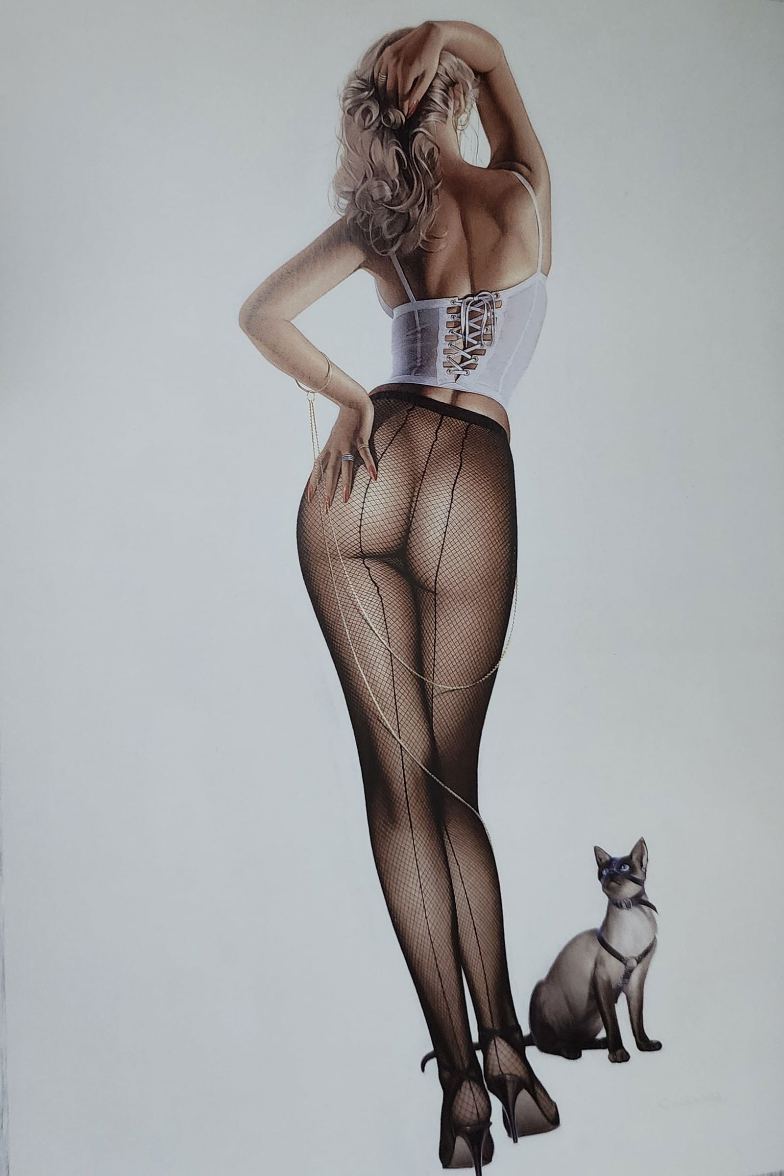 Hajime Sorayama, Untitled - 2010: Photographer: Hajime Sorayama, Title/Subject: Untitled Type Of Print: Authentic Sheet Fed Photogravure/Heliogravure. Date Of Print: 2010 Paper: Medium weight, satin/matte finish. Print Origin: Singapo