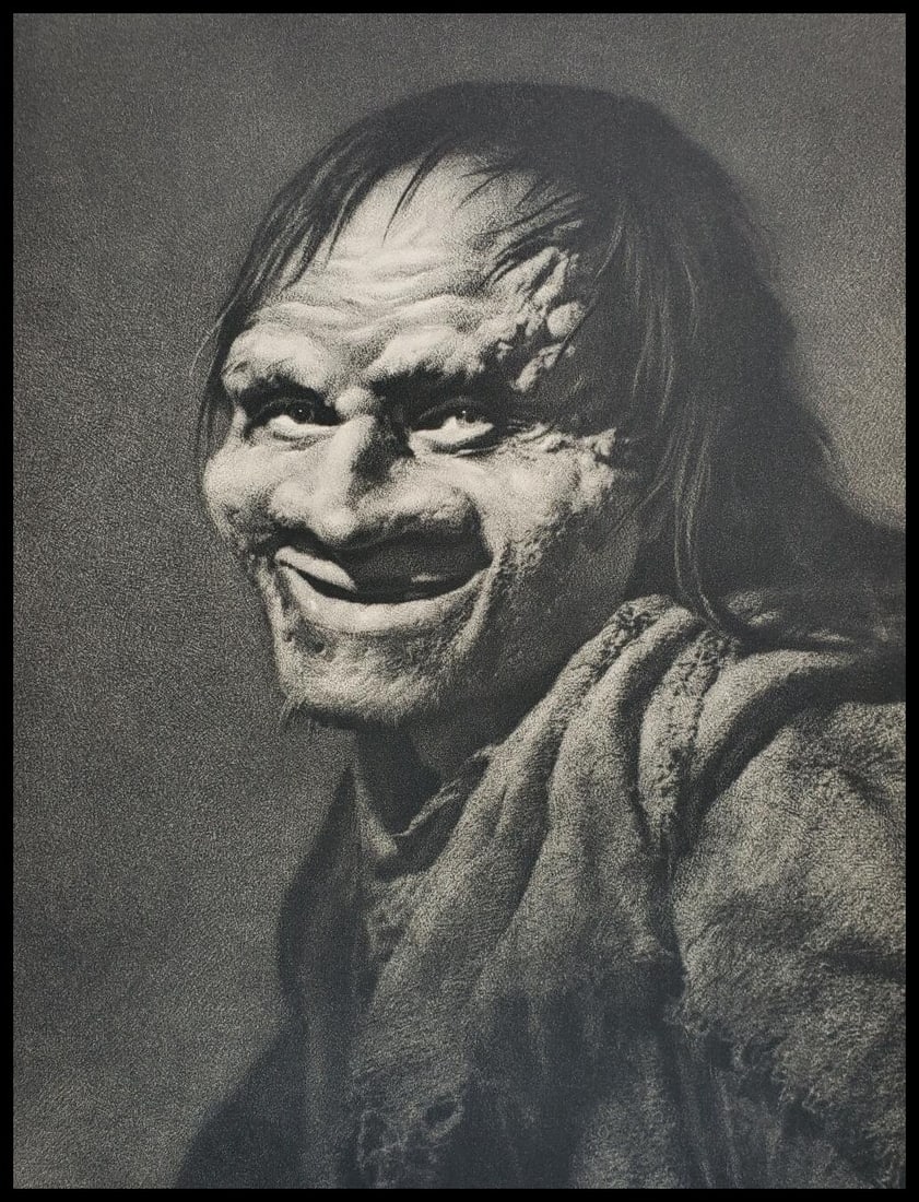 William Mortensen, "Belphegor" 1935 1st Edition: Photographer: William Mortensen (American, 1897 - 1965) - known for pictorial and experimental imagery. Title: "WILLIAM MORTENSEN, "Belphegor" 1935" Subject: Surreal - demon, occult, horror, fantasy.