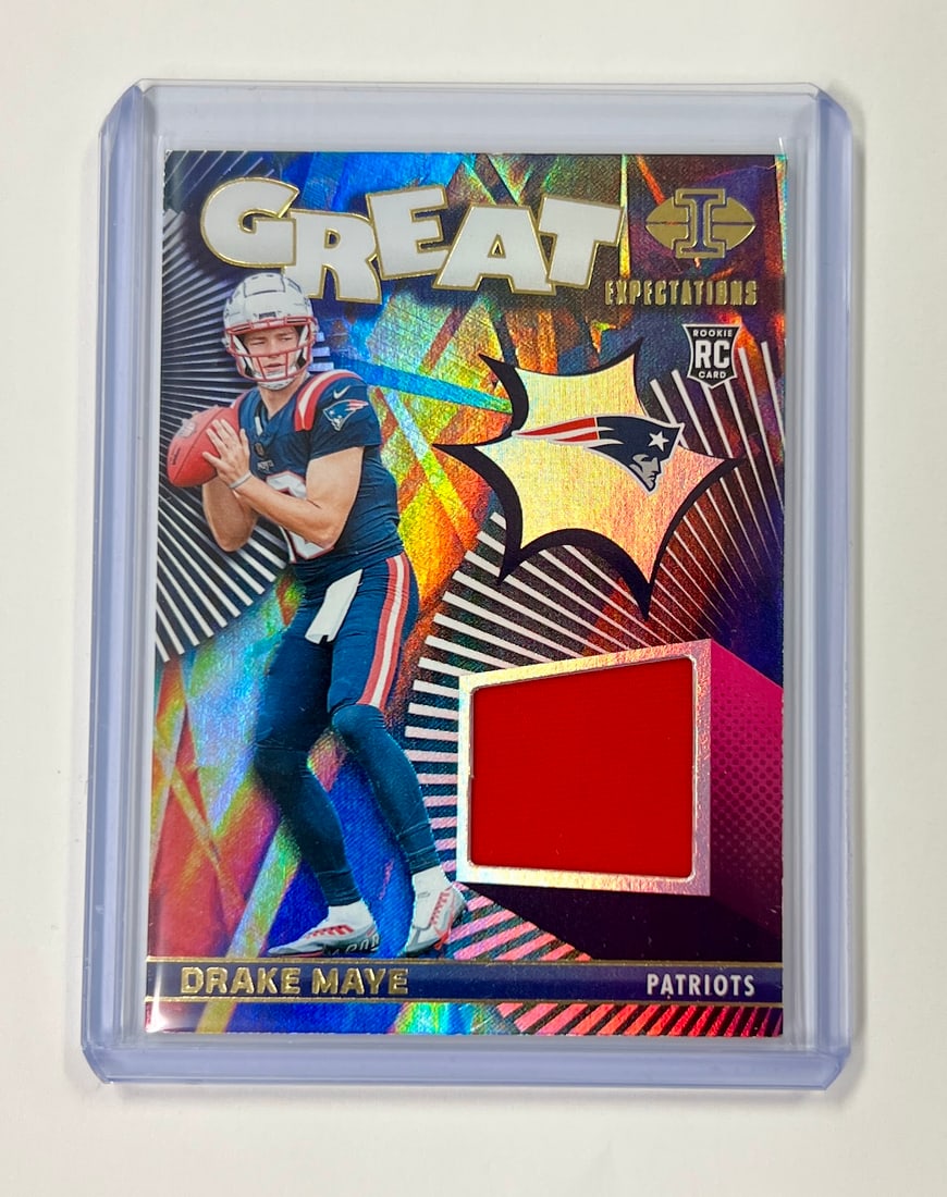 Drake Maye Rookie Patch Great Expectations (1 of 2)