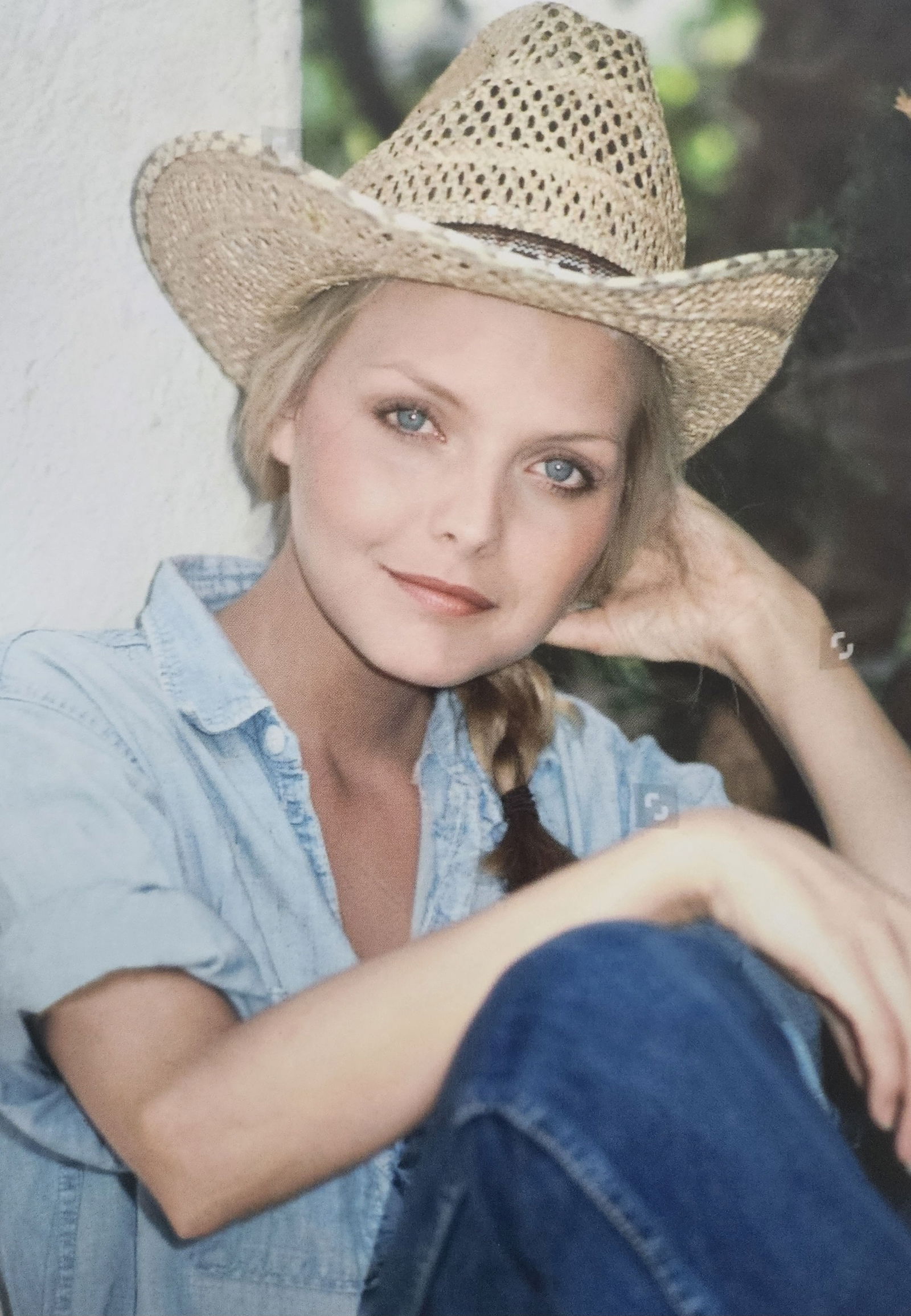 Michelle Pfeiffer, Top most beautiful Actress, 2019: Model/Actress: Michelle Pfeiffer Title/Subject: Top most beautiful Actress Type Of Print: Authentic Sheet Fed Photogravure/Heliogravure. Date Of Print: 2019 Paper: Medium weight, satin/matte finish. P