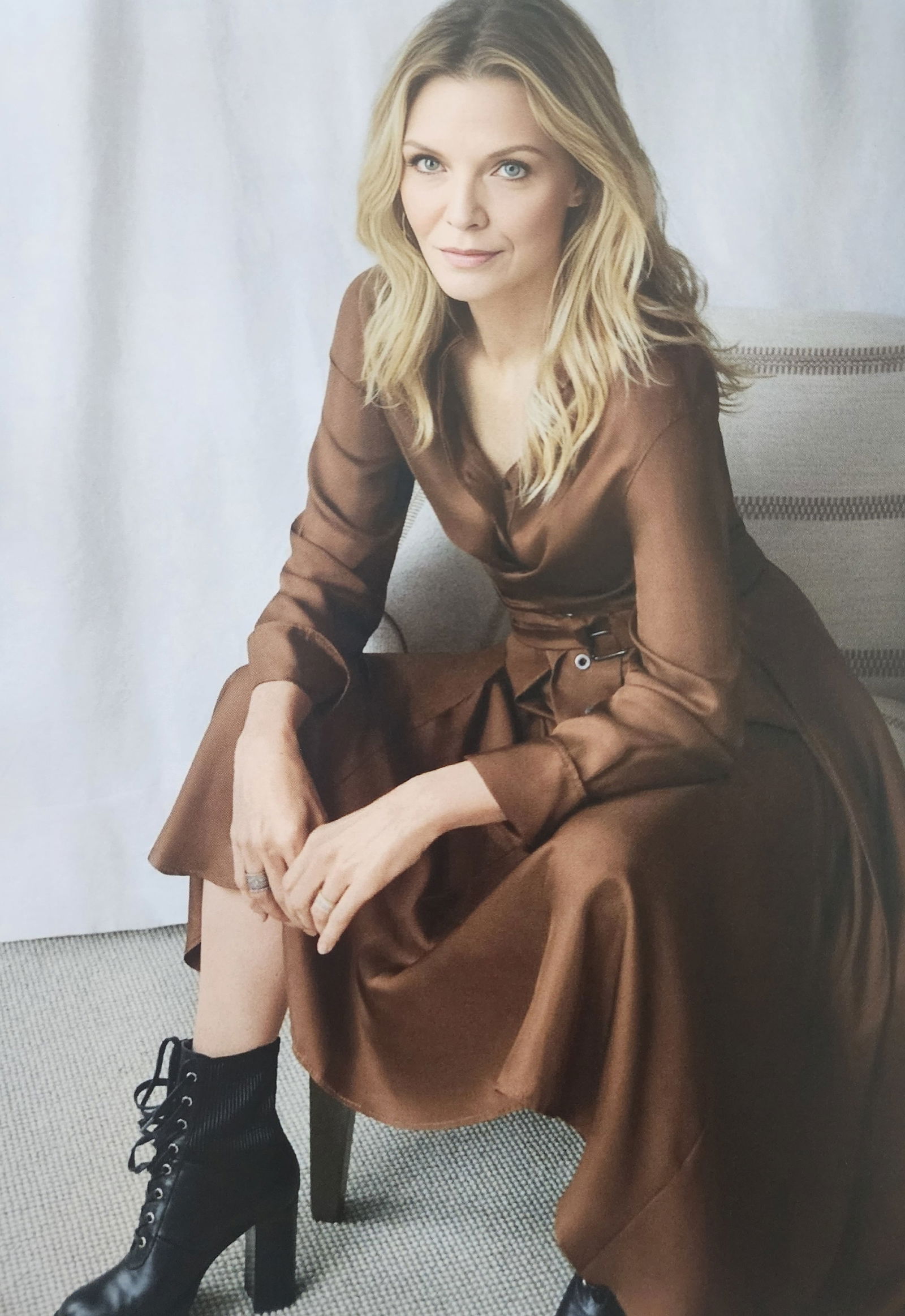 Michelle Pfeiffer, Top most beautiful Actress, 2019: Model/Actress: Michelle Pfeiffer Title/Subject: Top most beautiful Actress Type Of Print: Authentic Sheet Fed Photogravure/Heliogravure. Date Of Print: 2019 Paper: Medium weight, satin/matte finish. P