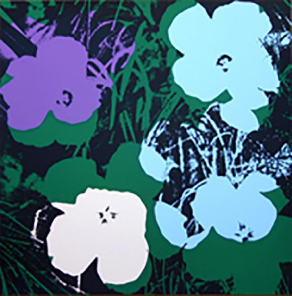 Andy Warhol Flowers 11.64 Serigraph Sunday B. Morning (1 of 1)