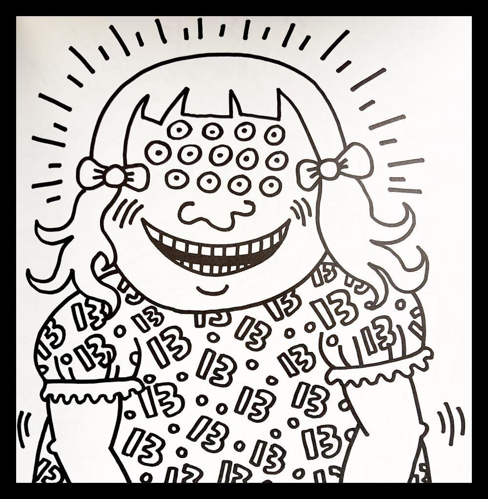 Keith Haring, Untitled IV, Lithograph, 1985 (1 of 1)