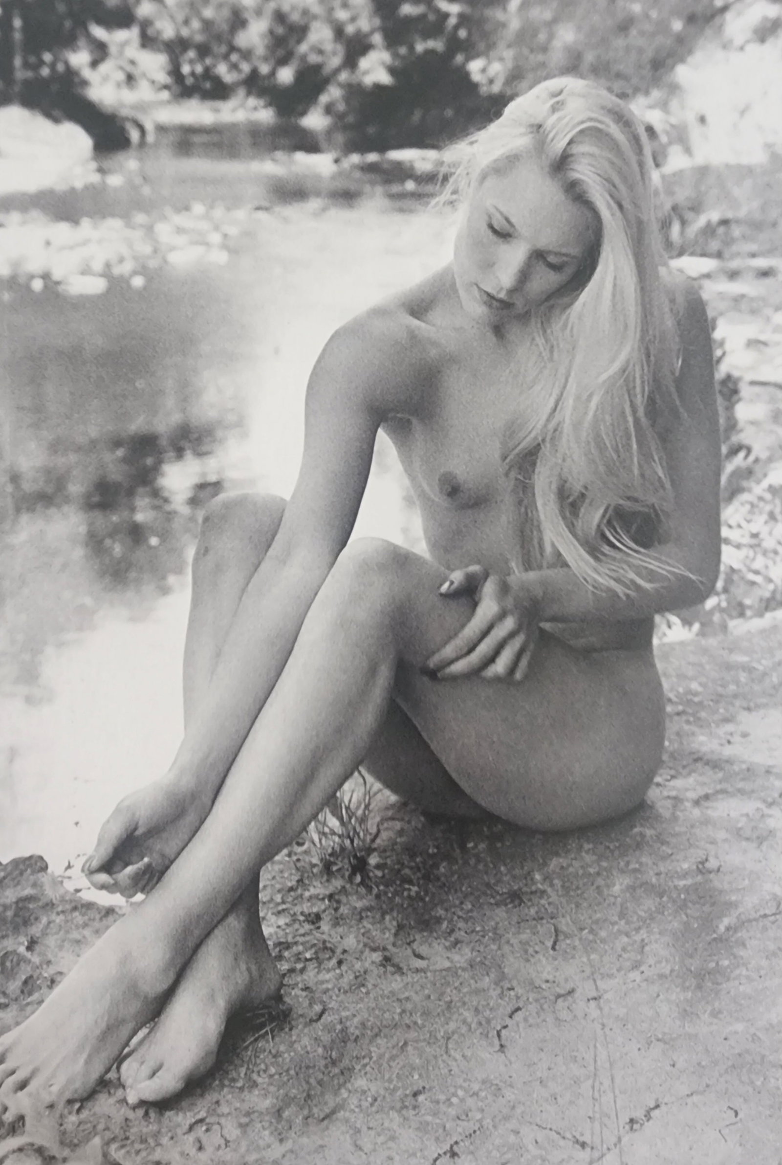 Blondes are more fun by Michelle Olley, 2002: Artist/Photographer: Michelle Olley Title/Subject: Blondes have more fun Type Of Print: Authentic Sheet Fed Photogravure/Heliogravure. Date Of Print: 2002 Paper: Medium weight, satin/matte finish. Pri
