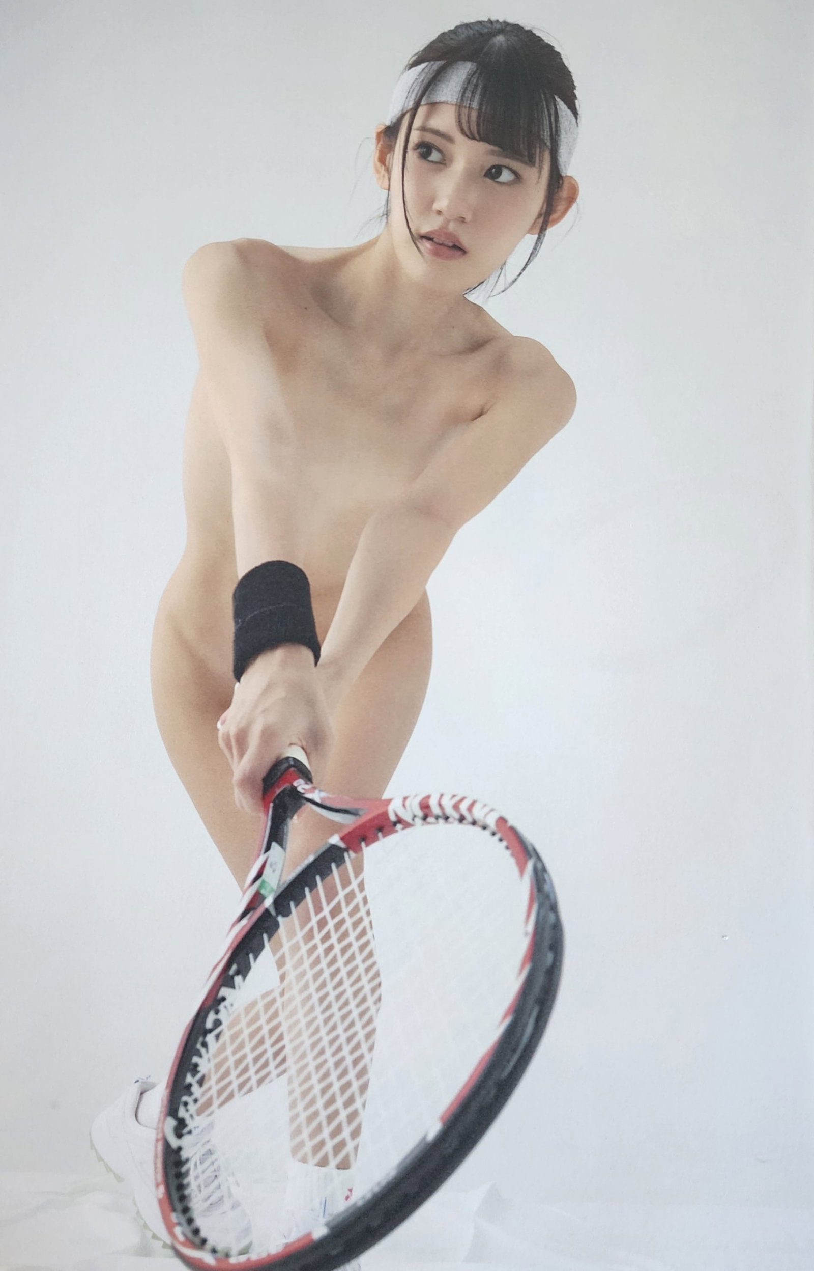 Umi Yatsugake, Absolute Sports Pose, 2022: Model: Umi Yatsugake Title/Subject: Absolute Sports Pose Type Of Print: Authentic Sheet Fed Photogravure/Heliogravure. Date Of Print: 2022 Paper: Medium weight, satin/matte finish. Print Origin: Japan