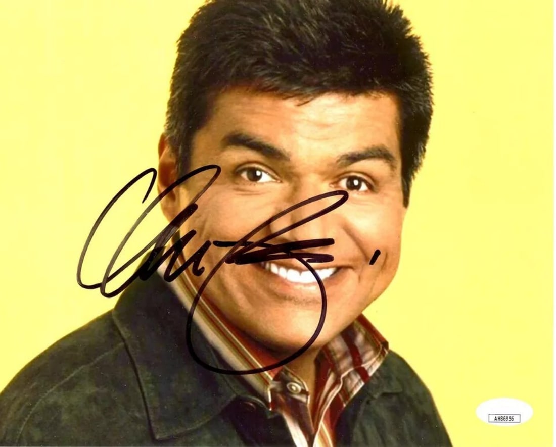 George Lopez, JSA Authenticated Celebrity Autograph: Subject: George Lopez Signed: Hand Signed Type: Photo/litho Size: 8”x10” COA Included: JSA COA included Condition Report Excellent