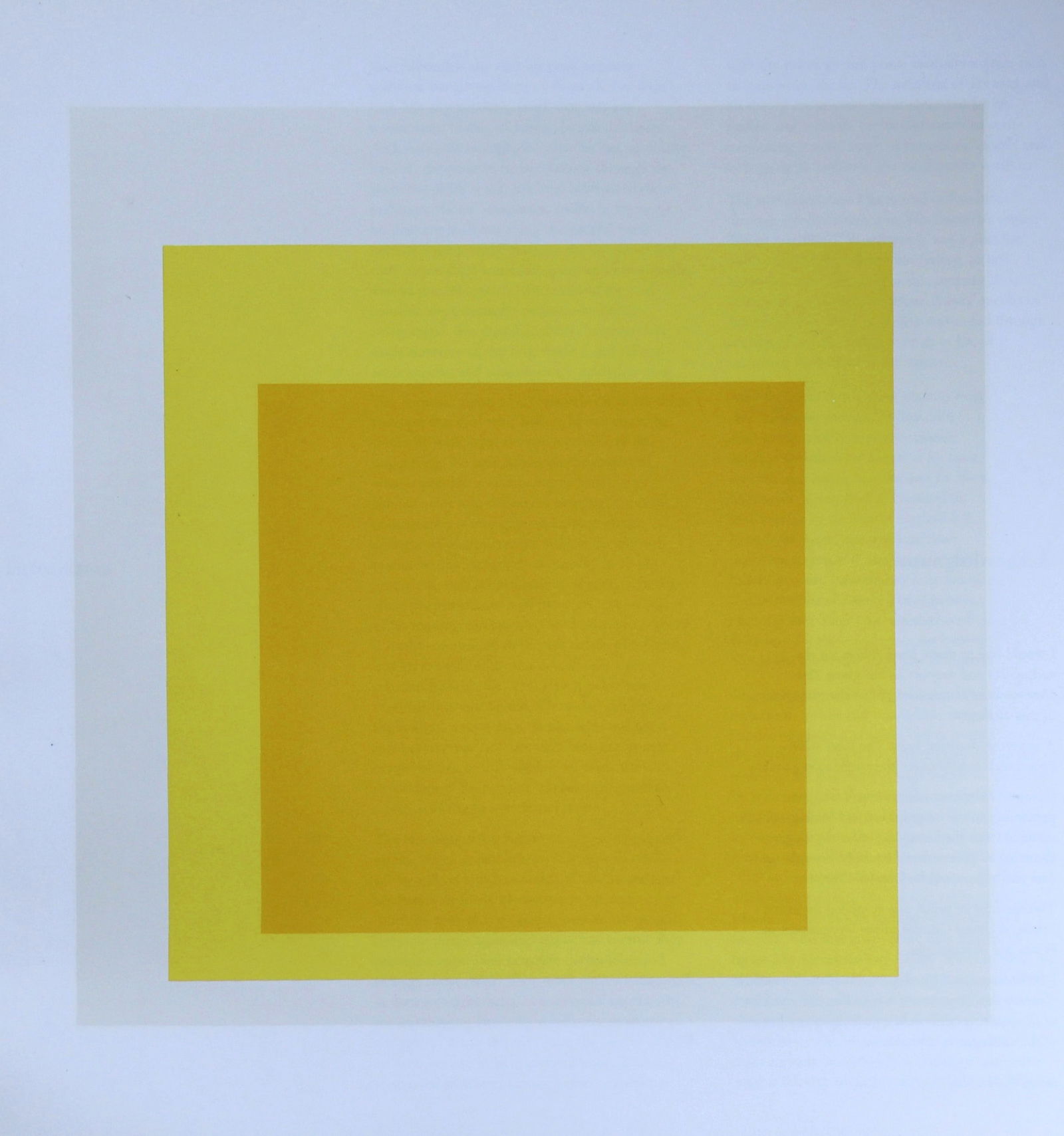 Josef Albers, Homage to the Square: Frontal Backing', Framed Silkscreen Print, 1970 (1 of 1)