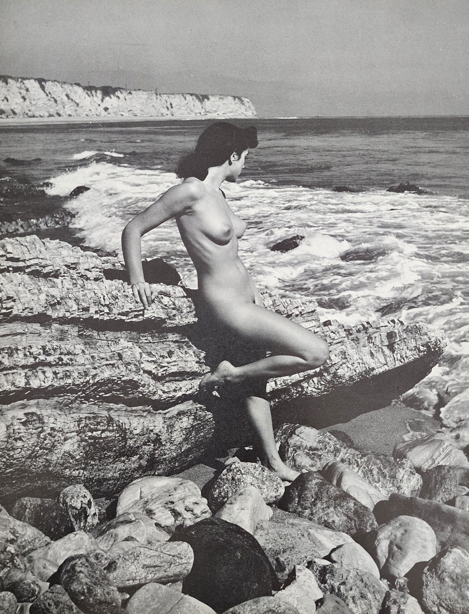 Andre de Dienes, Vintage Nudes 1961: Artist/Photographer: Andre de Dienes Title/Subject: Vintage Nudes 1961 Type Of Print: Authentic Sheet Fed Photogravure/Heliogravure. Paper: Medium weight, satin/matte finish. Print Origin:USA Approxim