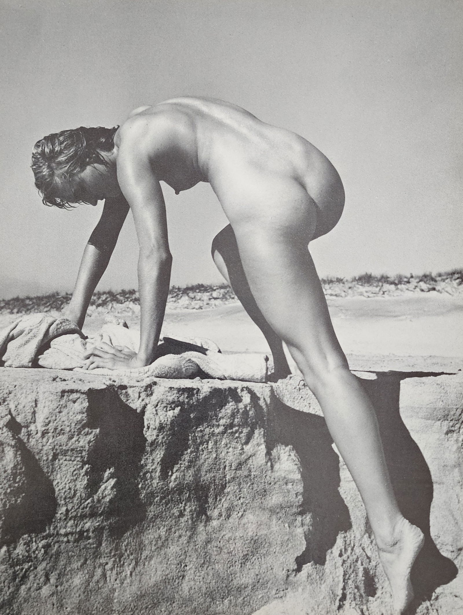 Andre de Dienes, Vintage Nudes 1961: Artist/Photographer: Andre de Dienes Title/Subject: Vintage Nudes 1961 Type Of Print: Authentic Sheet Fed Photogravure/Heliogravure. Paper: Medium weight, satin/matte finish. Print Origin:USA Approxim