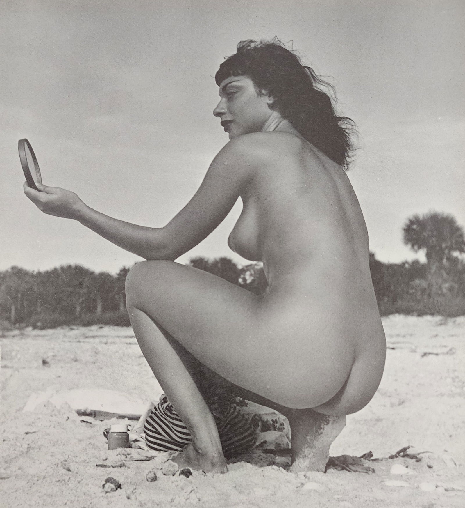 Andre de Dienes, Vintage Nudes 1961: Artist/Photographer: Andre de Dienes Title/Subject: Vintage Nudes 1961 Type Of Print: Authentic Sheet Fed Photogravure/Heliogravure. Paper: Medium weight, satin/matte finish. Print Origin:USA Approxim
