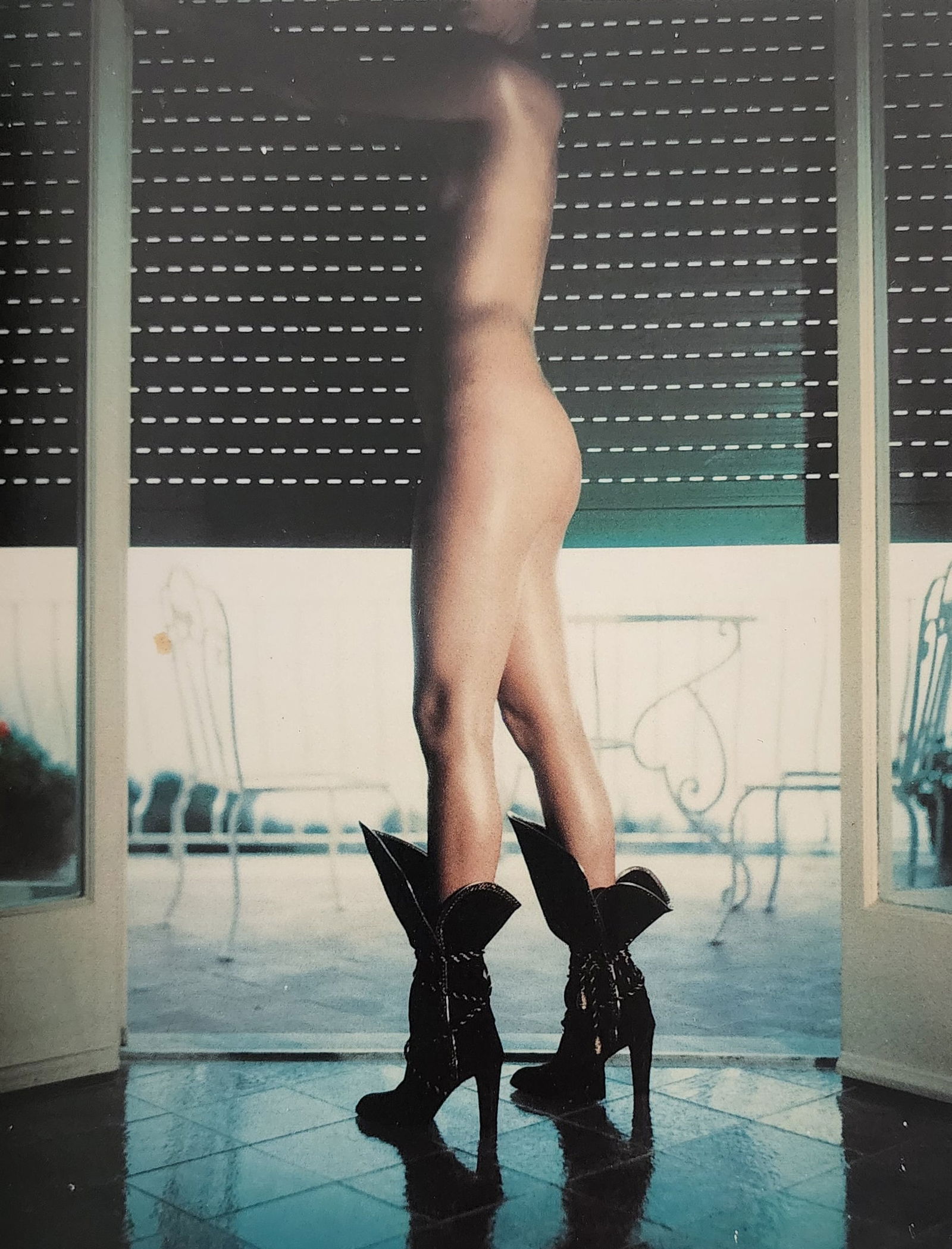 Helmut Newton Pola Woman 1995: Photographer: Helmut Newton Title/Subject: Woman Date Of Negative: 1971 - 1991 Type Of Print: Authentic Sheet Fed Photogravure/Heliogravure. Date Of Print: 1995 Paper: Medium weight, satin/matte finis