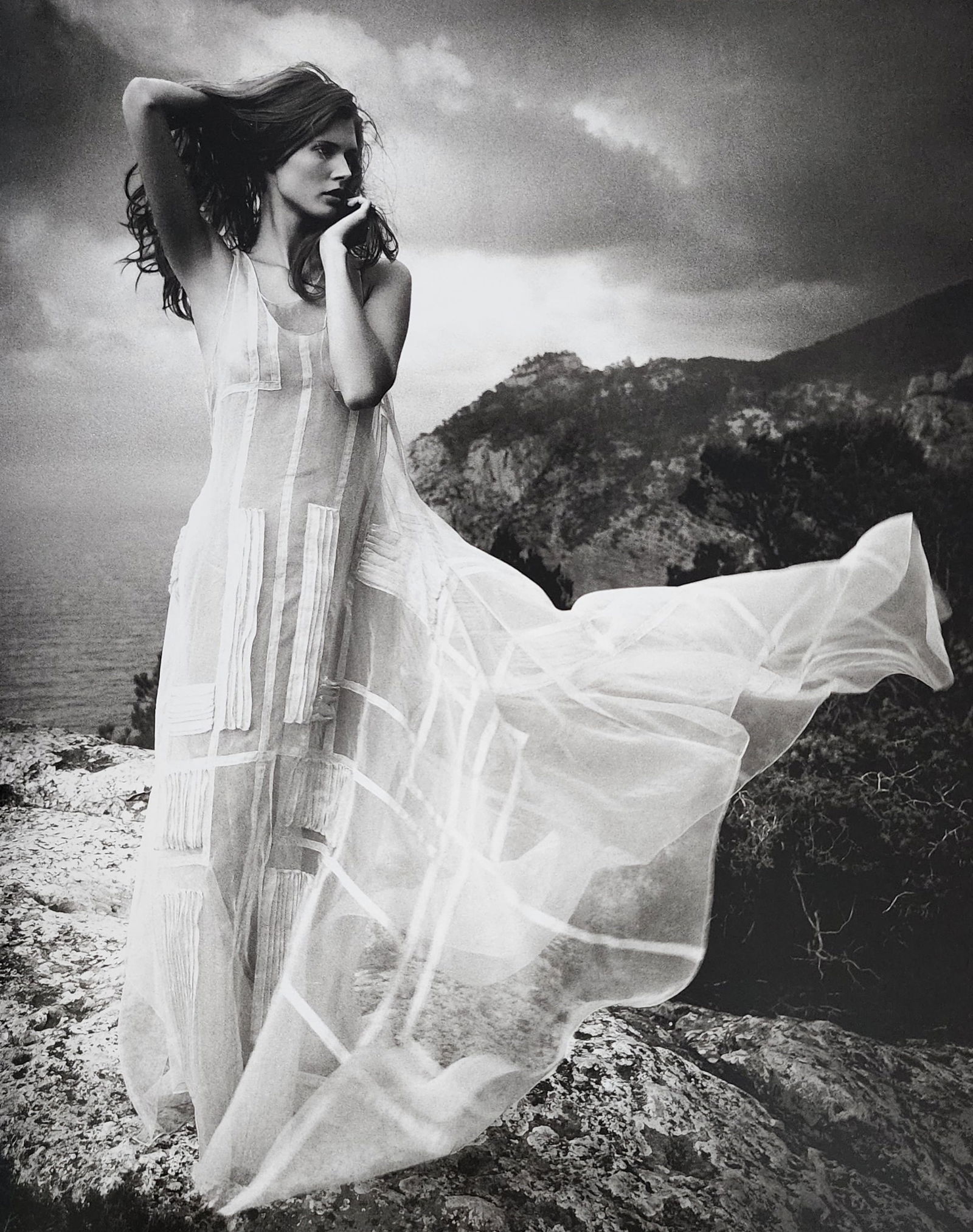 Vincent Peters 'Beautiful Woman' 2016: Photographer: Vincent Peters Title/Subject: Beautiful Woman Type Of Print: Authentic Sheet Fed Photogravure/Heliogravure. Date Of Print: 2016 Paper: Medium weight, satin/matte finish. Print Origin: It