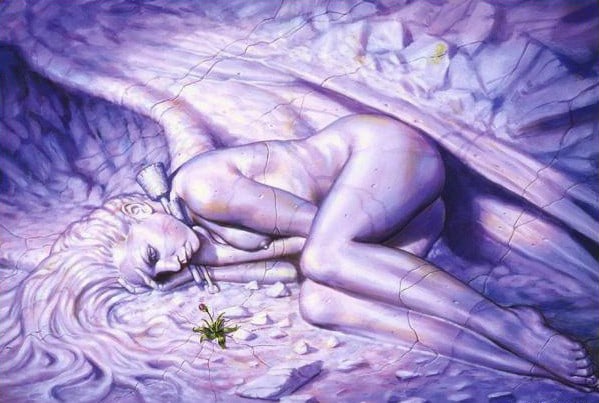 Dorian Cleavenger, 'Mermaid' Signed pigments print: Artist: Dorian Cleavenger Title: Mermaid Medium: Giclee on paper Year: 2025 Size: 11 x 8.5 inces Condition: Excellent