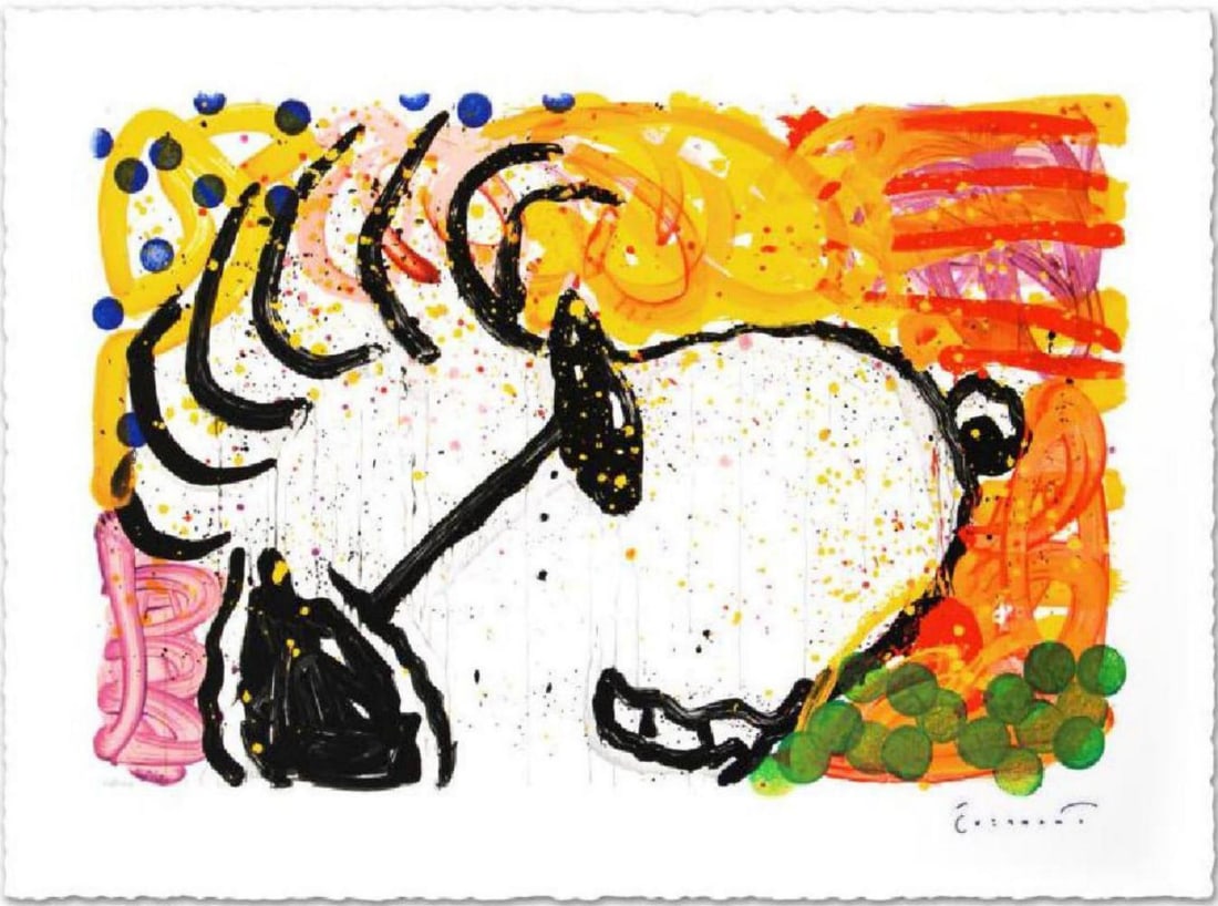 Tom Everhart, 'Pop Star' Framed & Signed Limited Edition Lithograph: Description Pop Star is a limited edition hand pulled original lithograph on museum quality deckle-edge paper, numbered and hand signed by Tom Everhart. This is one of the final Everhart editions to b