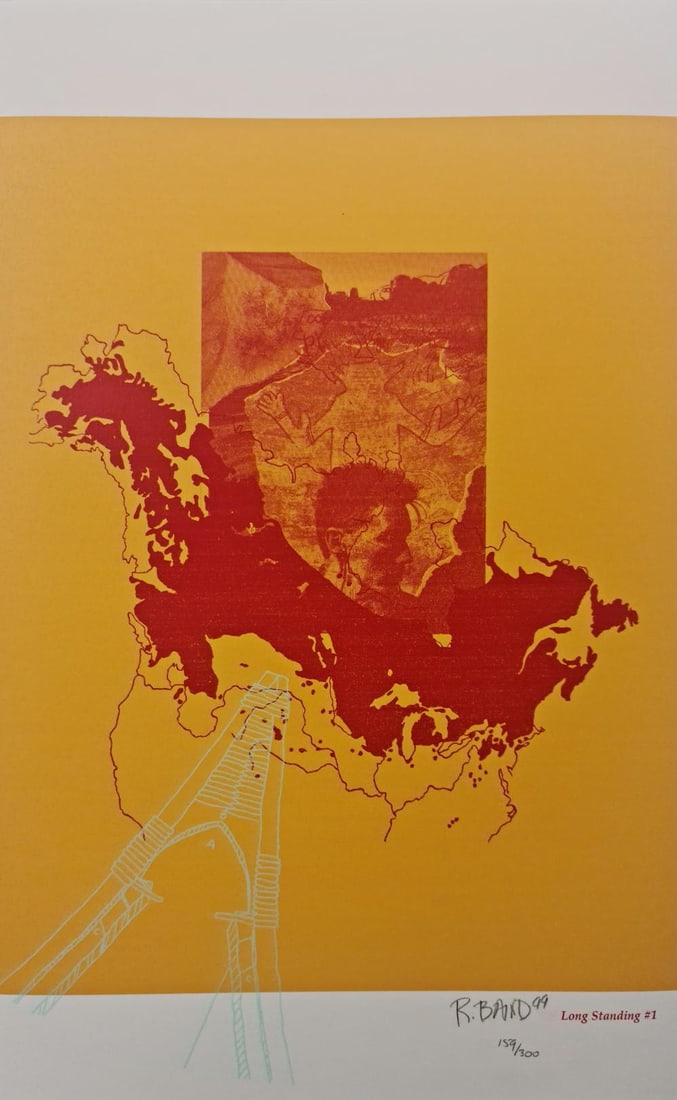 Rebecca Baird, Long Standing #1: Artist: Rebecca Baird Title: Long Standing #1 Medium: Lithograph on paper Year: Circa 1990's Size: 19" x 12" Edition: Out of 300 Hand-Signed & Numbered Condition: Excellent Certificate of Authenticity