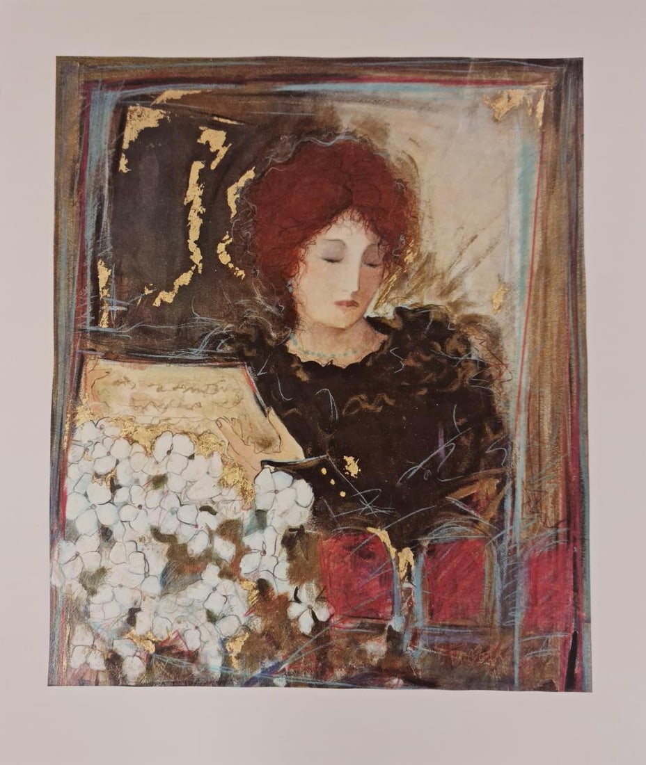 Janet Treby, 'Florentine II', Signed Limited Edition Serigraph: Artist: Janet Treby Title: Florentine II Medium: Serigraph Year: Unknown Size: 25.5" x 18.5" Edition: Out of 485 Hand-Signed & Numbered Condition: Excellent Certificate of Authenticity is included