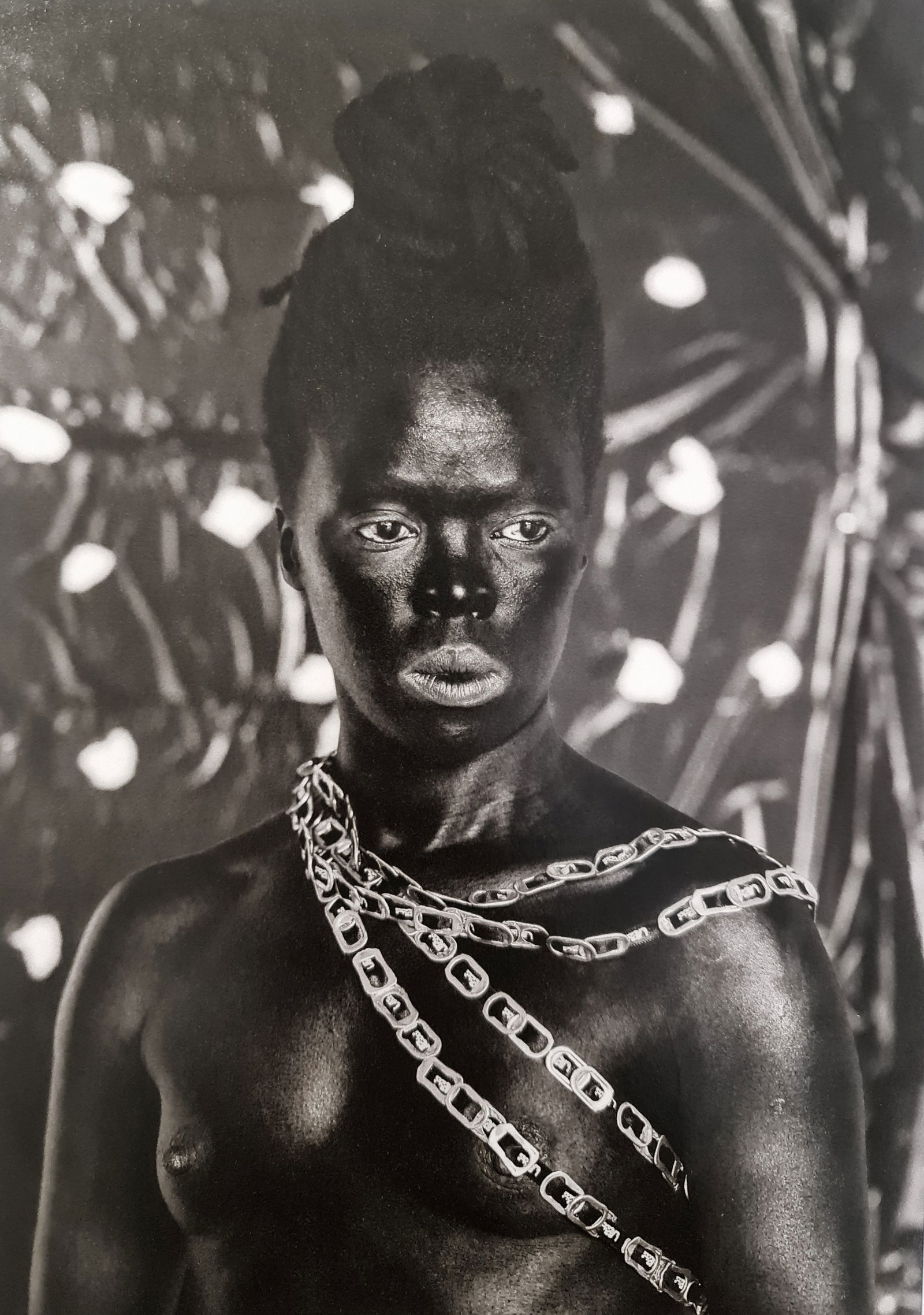 Zanele Muholi, Somnyama Ngonyama, 2018: Photographer: Zanele Muholi was born in 1972. She is a South African photographer and filmmaker. Title: Somnyama Ngonyama Type Of Print: Authentic Vintage Sheet Fed Photogravure/Heliogravure Date Of P