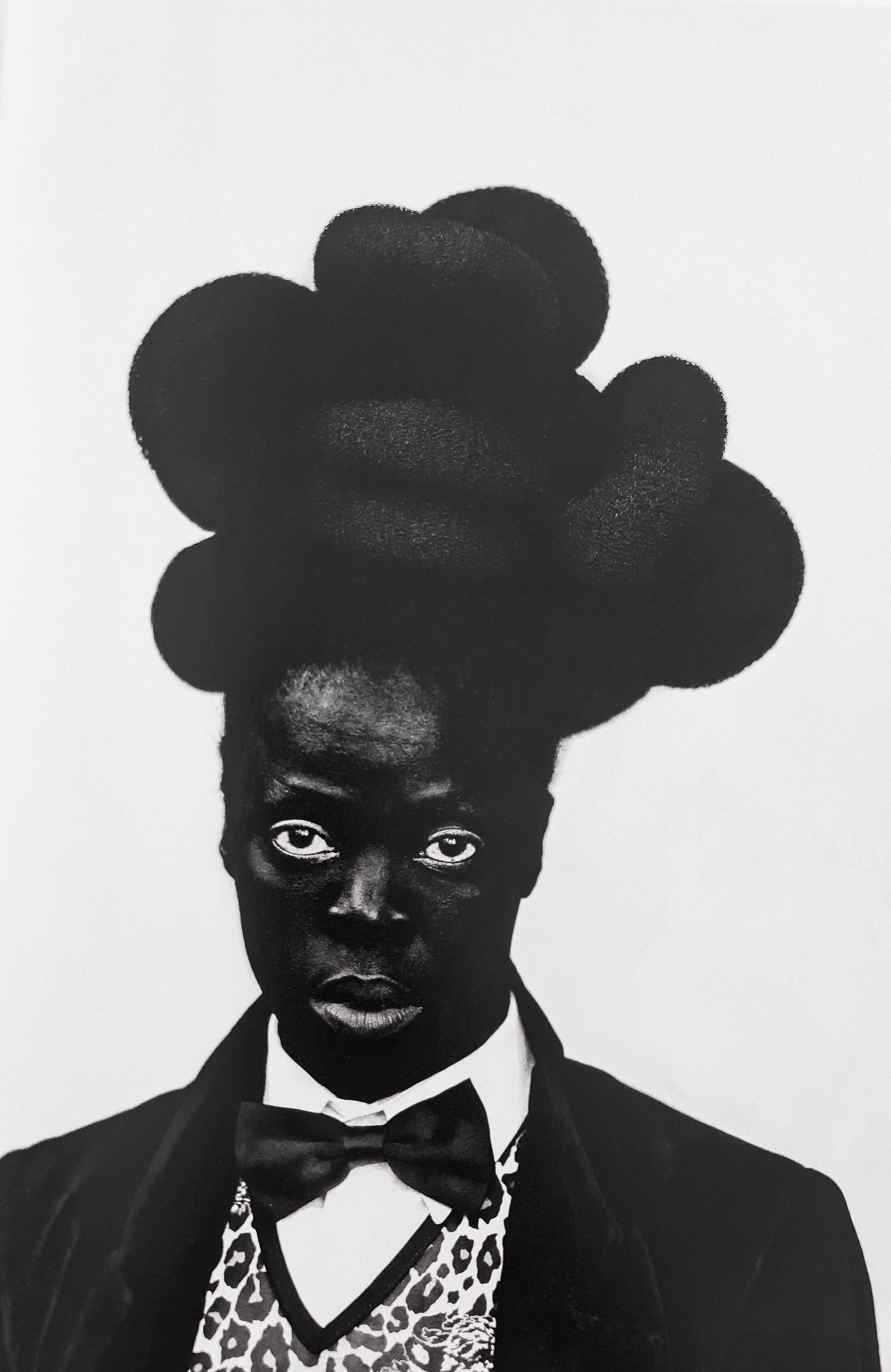 Zanele Muholi, Somnyama Ngonyama, 2018: Photographer: Zanele Muholi was born in 1972. She is a South African photographer and filmmaker. Title: Somnyama Ngonyama Type Of Print: Authentic Vintage Sheet Fed Photogravure/Heliogravure Date Of P