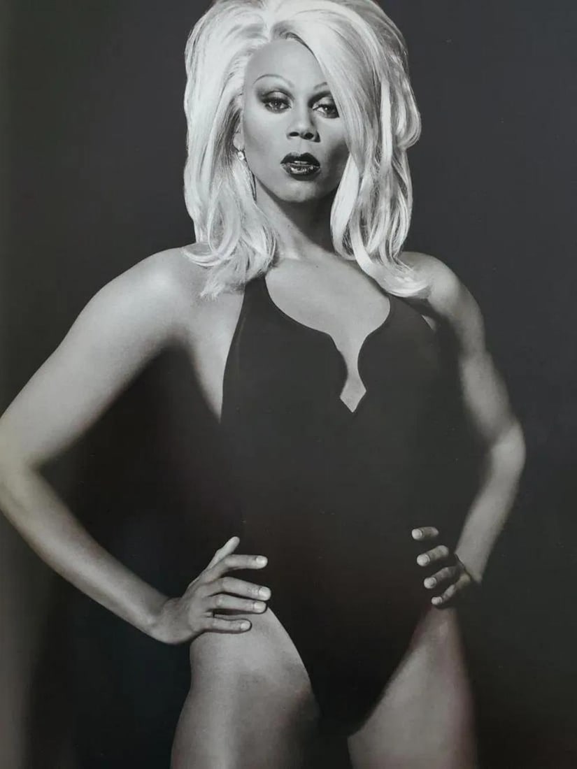 Herb Ritts, Celebrity, 1996: Photographer: Herbert "Herb" Ritts (American, 1952 - 2002) - renowned fashion, art and celebrity photographer. Subject: "Celebrity" Type Of Print: Fine Duotone Photo Engraving Date Of Print: 1996 Pape