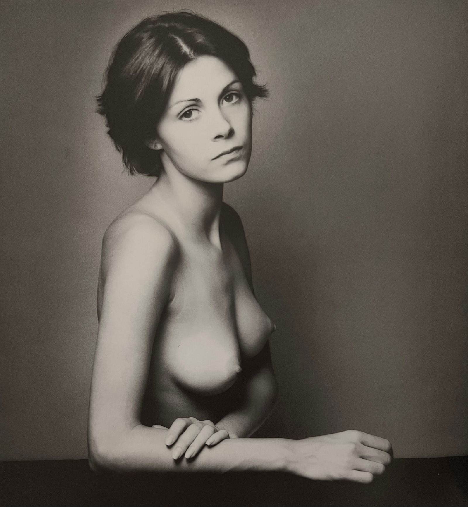 Jeanloup Sieff, Female Nude, 1987: Photographer: Jeanloup Sieff (French, 1933 - 2000) - French photographer critically acclaimed for his portraits, landscapes, nude studies, and fashion imagery. He often made use of a wide-angle lens,