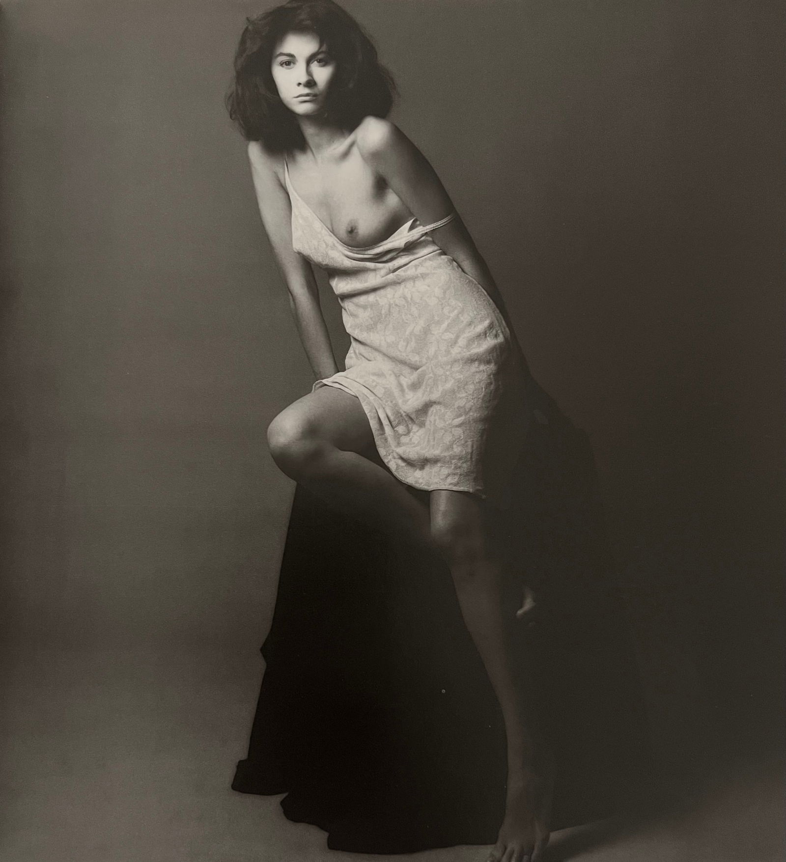 Jeanloup Sieff, Female Nude, 1987: Photographer: Jeanloup Sieff (French, 1933 - 2000) - French photographer critically acclaimed for his portraits, landscapes, nude studies, and fashion imagery. He often made use of a wide-angle lens,