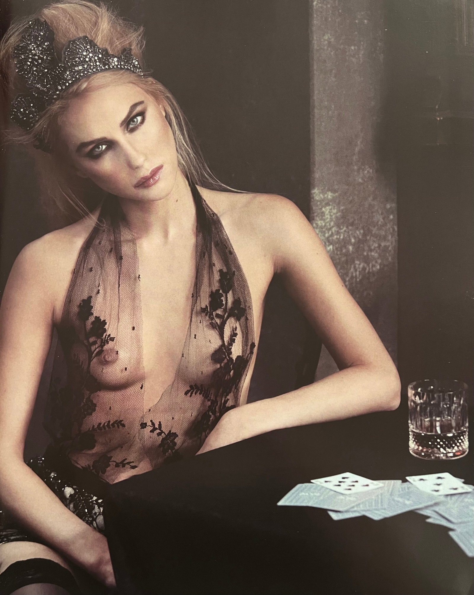 Marc Lagrange, Diamond and Girls, 2018: Photographer: Marc Lagrange was a Belgian photographer known for his nude portraits of female figures. Lagrange created dream-like and fantastical narrative pictures populated by beautiful nudes that