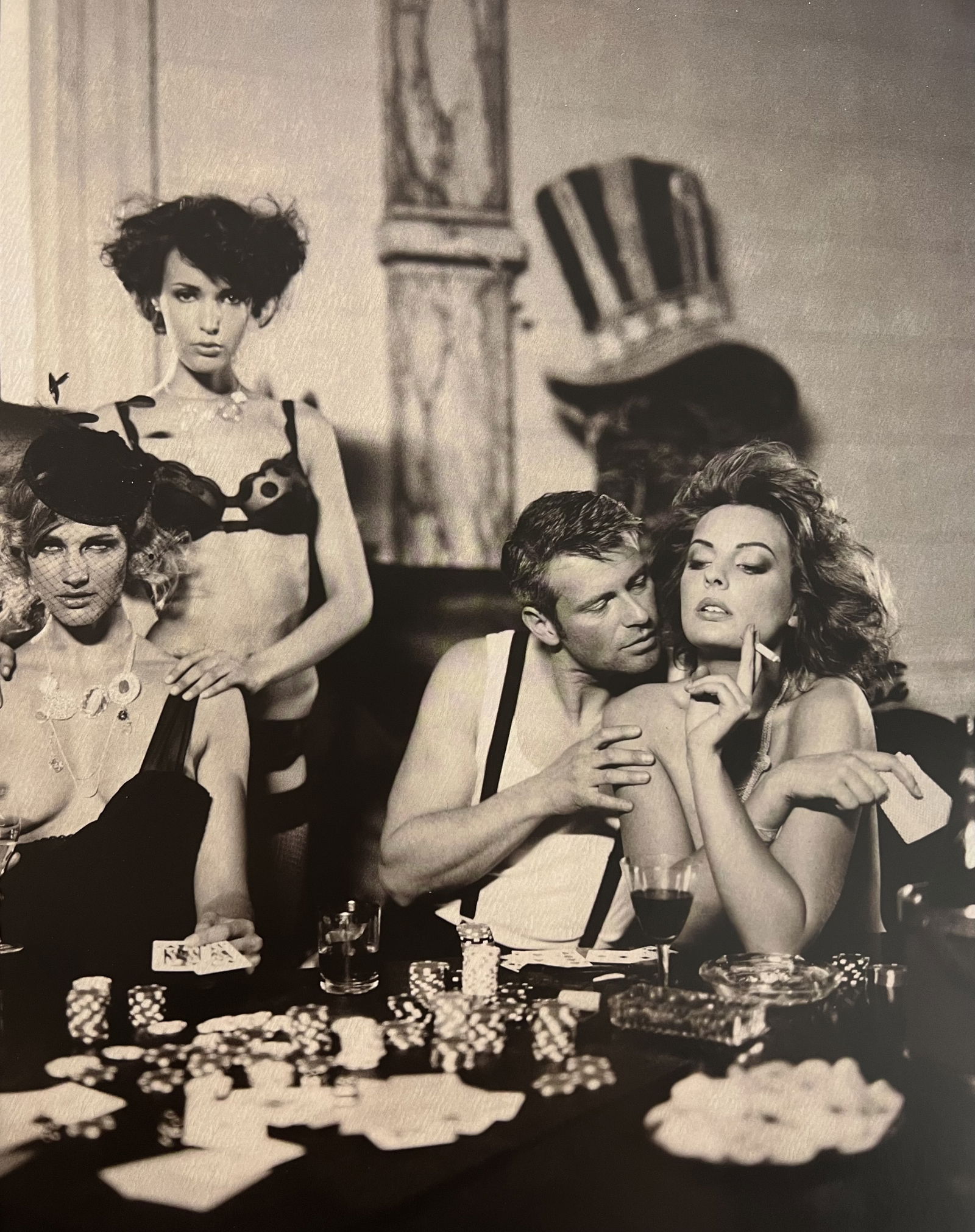 Marc Lagrange, Diamond and Girls, 2018: Photographer: Marc Lagrange was a Belgian photographer known for his nude portraits of female figures. Lagrange created dream-like and fantastical narrative pictures populated by beautiful nudes that