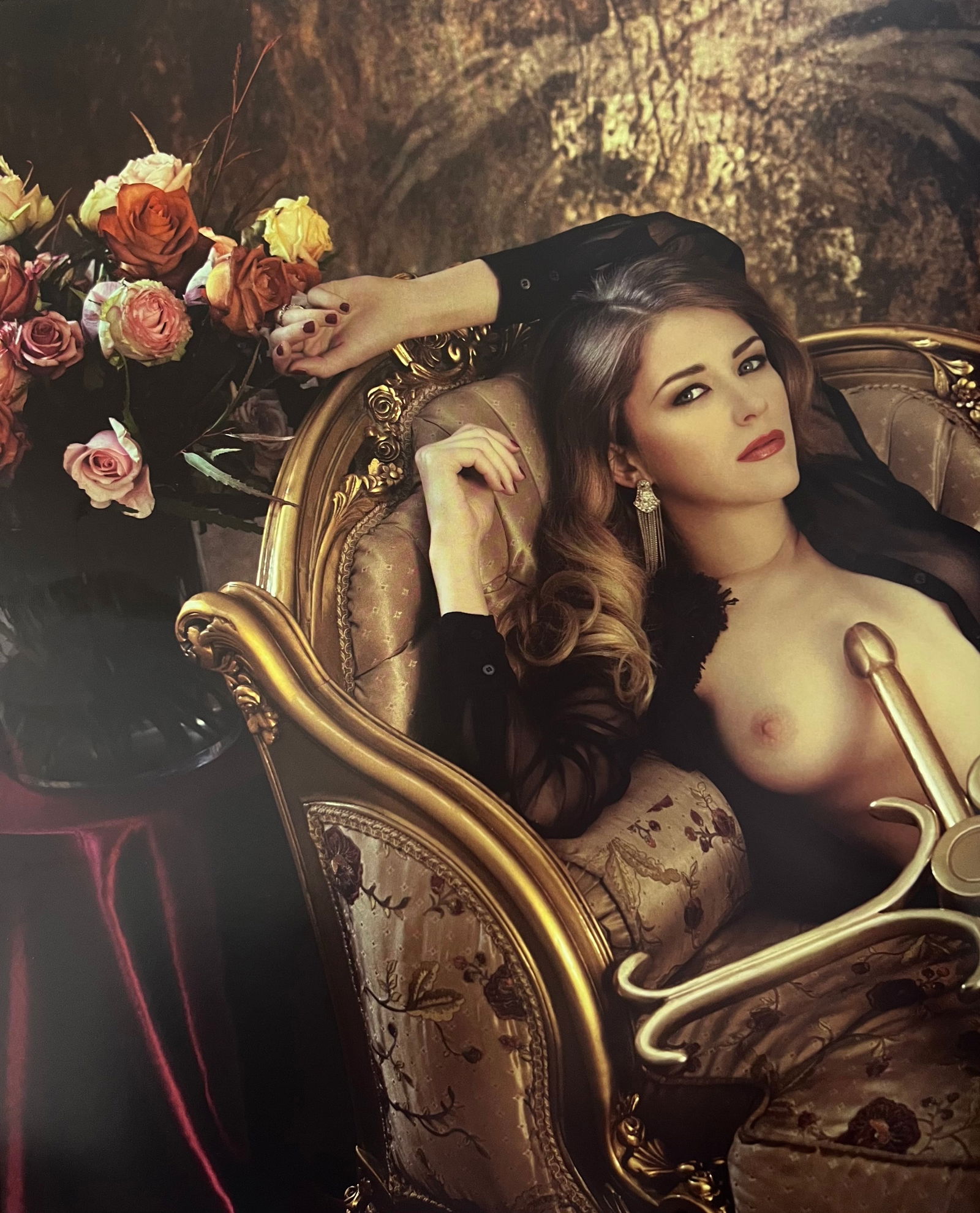 Marc Lagrange, Diamond and Girls, 2018: Photographer: Marc Lagrange was a Belgian photographer known for his nude portraits of female figures. Lagrange created dream-like and fantastical narrative pictures populated by beautiful nudes that