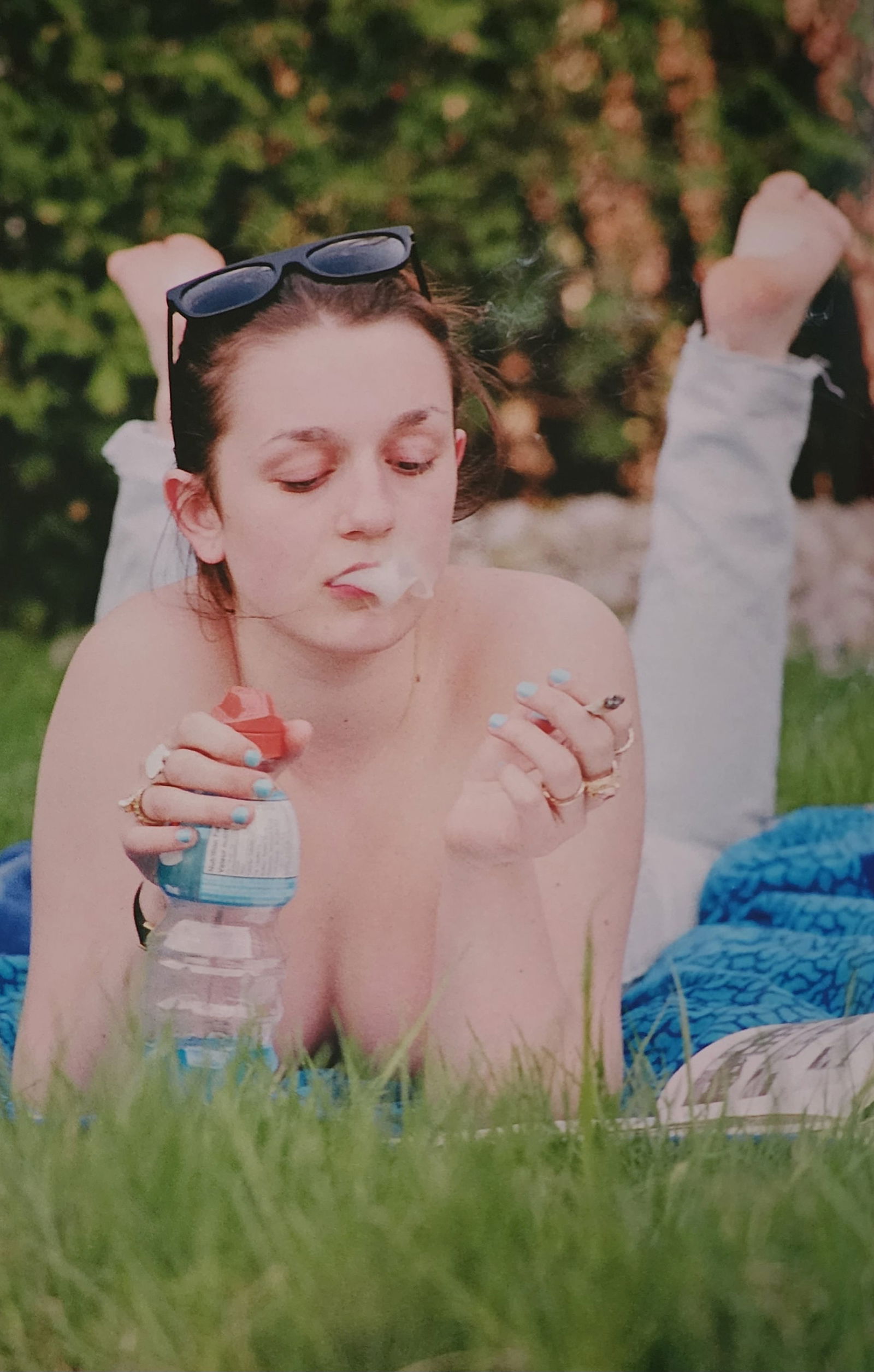 Richard Kern 'Nude Stoners, 2013: Photographer: Born in North Carolina in 1954, Kern moved to New York City in the late 1970s, quickly becoming a fixture of the city's underground scene. He began his career as a filmmaker, producing a