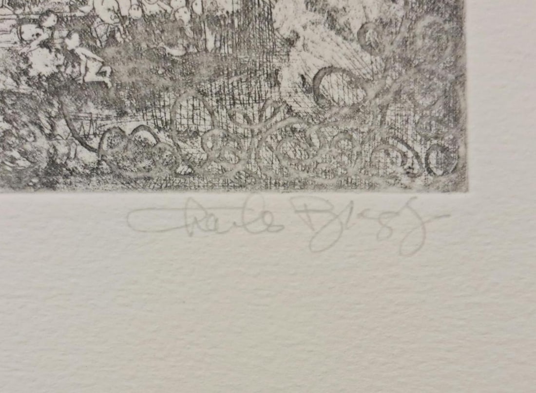 Charles Bragg 'Ready Cb' Signed And Numbered Etching - 2