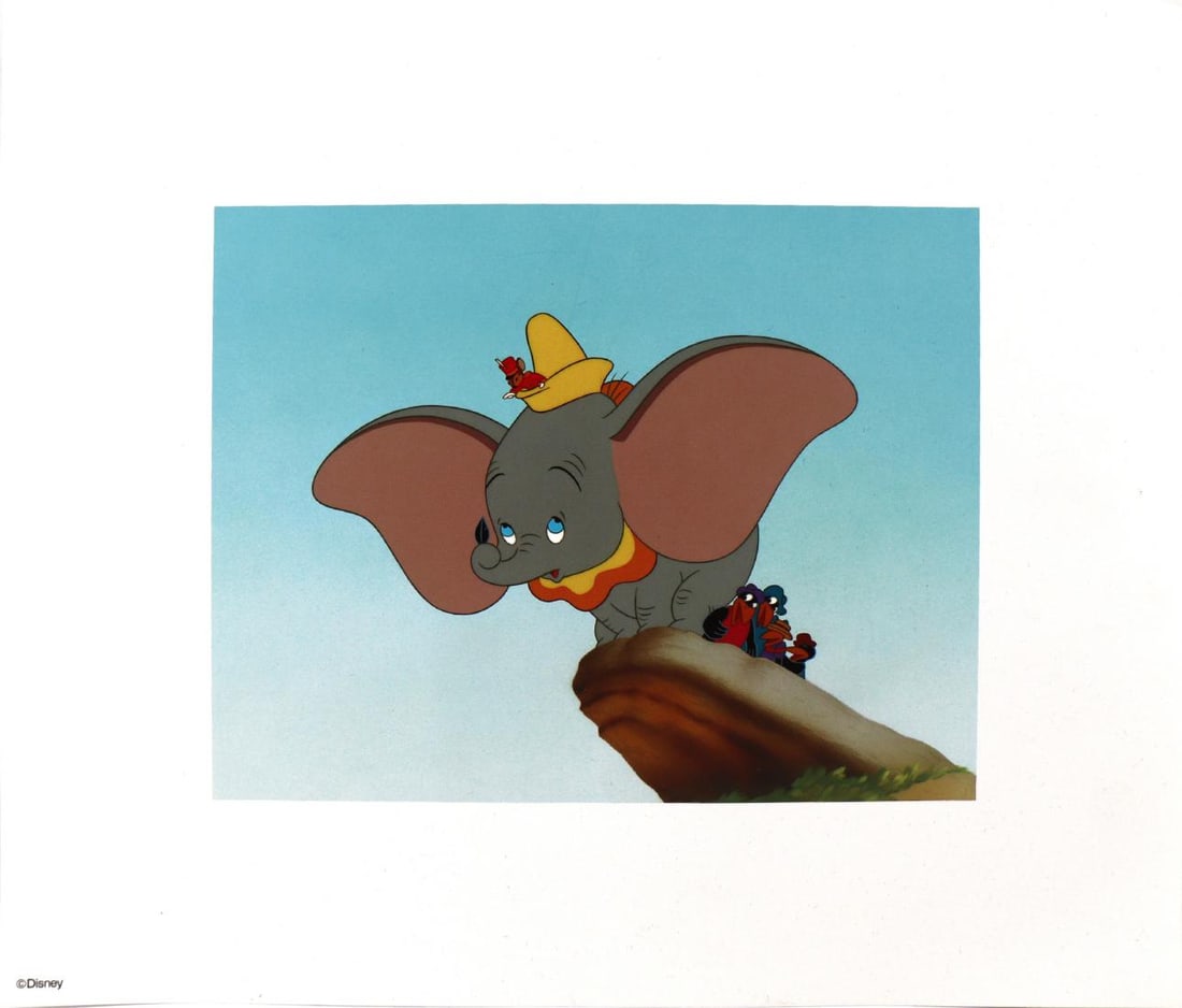Disney, Dumbo & the Crows, Offset Lithograph - 2