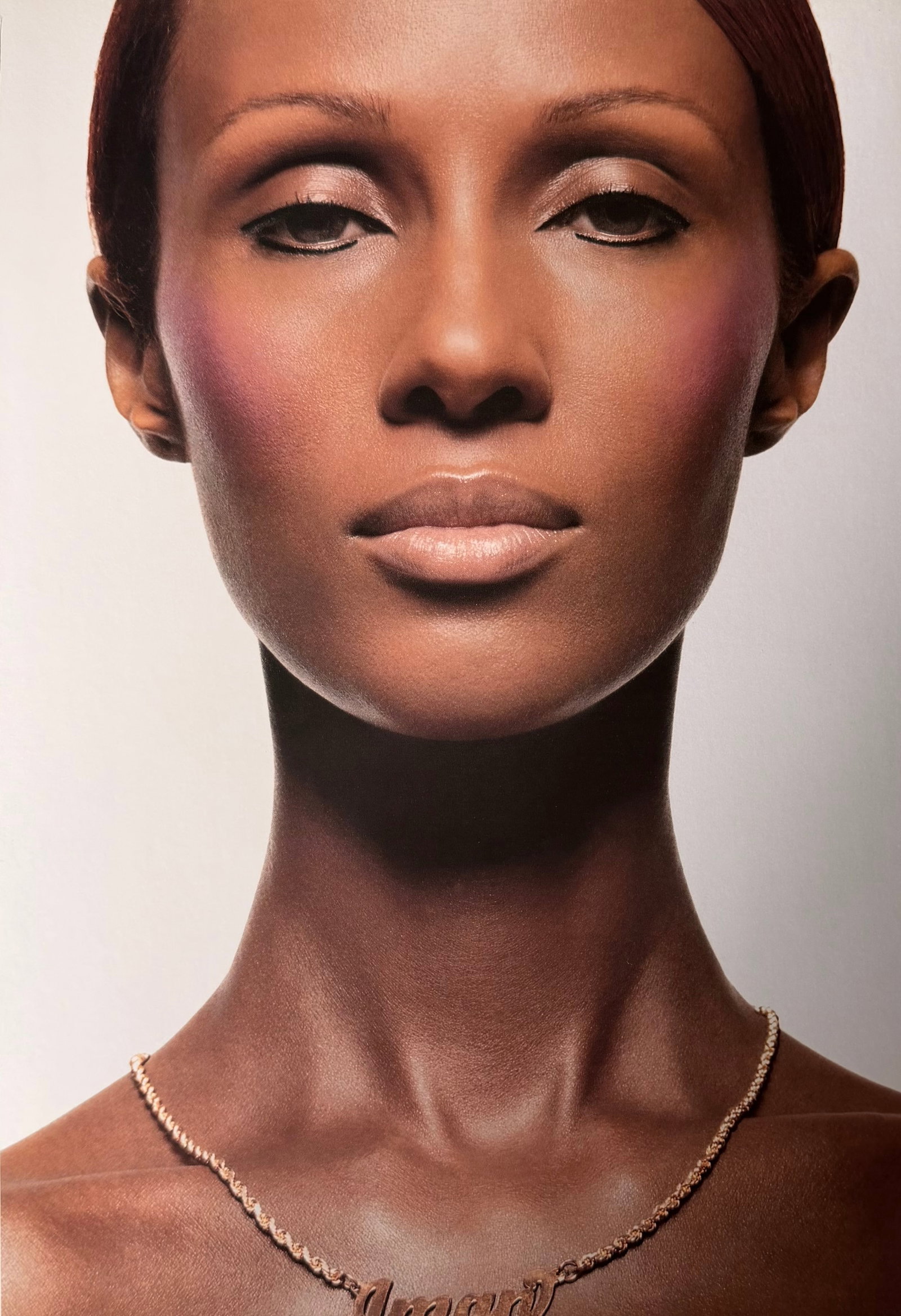 Iman, Super Model, 2007: Model: Iman Title/Subject: Super Model Type Of Print: Authentic Sheet Fed Photogravure/Heliogravure. Date Of Print: 2007 Paper: Medium weight, satin/matte finish. Print Origin: Singapore Approximate I