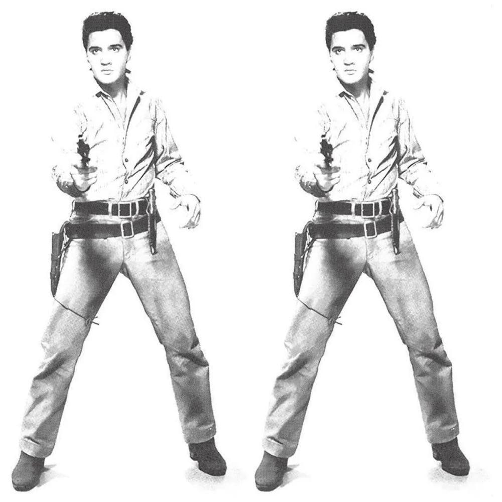 Andy Warhol, Sunday B. Morning Double Elvis, Limited Edition Serigraph: Item Details Description Andy Warhol Sunday B. Morning Double Elvis - 2022 Limited Edition of 3500 Serigraph, Printed on museum board Size: 36" x 36 1/4" (91.5 x92 cm) Stamped on the back with blue in