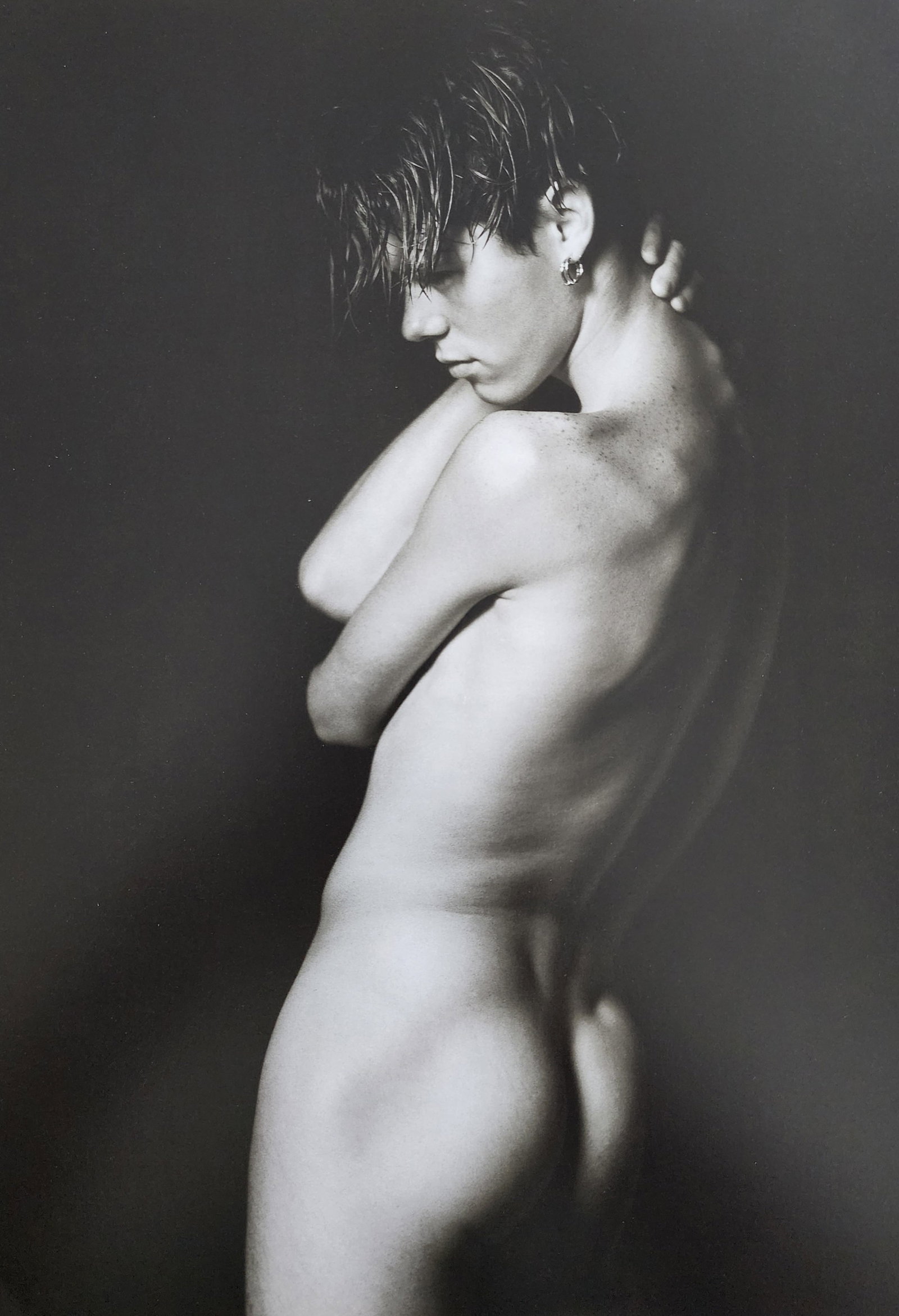 Greg Gorman, The art of body form, 1992: Artist/Photographer: Greg Gorman Title/Subject: The art of body form Type Of Print: Authentic Sheet Fed Photogravure/Heliogravure. Date Of Print: 1992 Paper: Medium weight, satin/matte finish. Print O