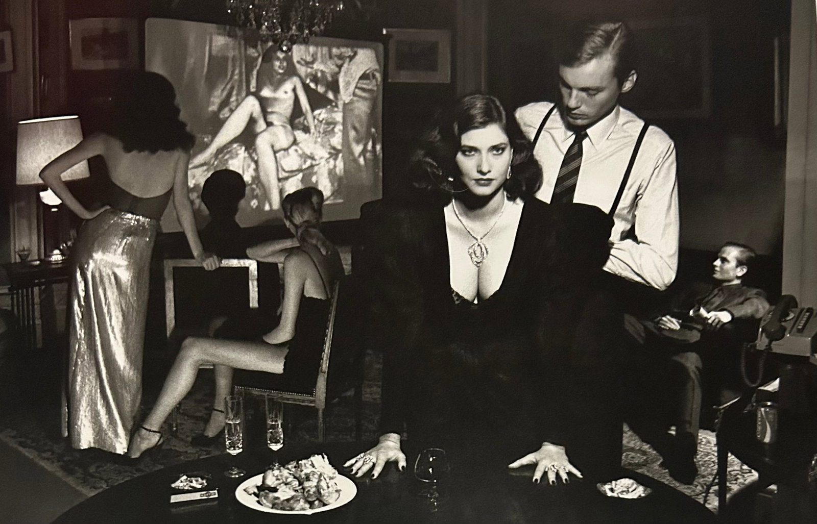 Helmut Newton, Fashion Ungaro, Chanel, French Vogue, Paris, 1980: Photographer: Helmut Newton (Germany, 1920 - 2004) - best known for his erotically charged highly stylized images, Helmut Newton was one of the most influential fashion photographers of all time. Titl