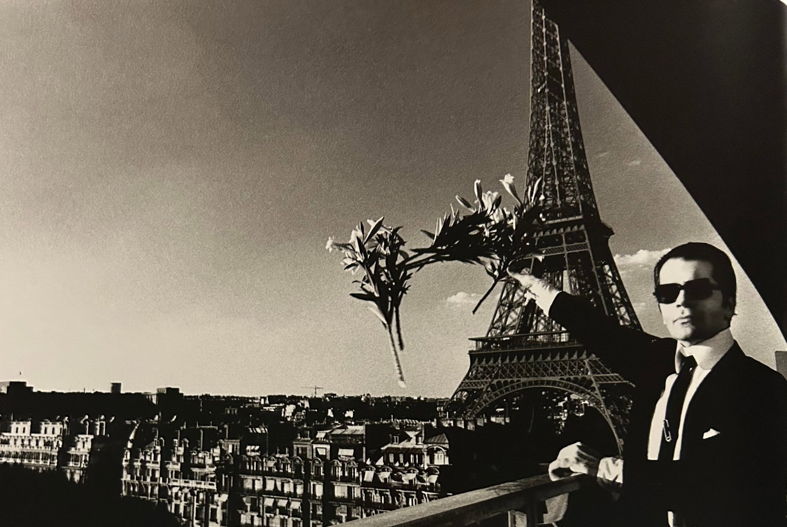 Helmut Newton, Karl Lagerfeld, Paris, 1976: Photographer: Helmut Newton (Germany, 1920 - 2004) - best known for his erotically charged highly stylized images, Helmut Newton was one of the most influential fashion photographers of all time. Titl