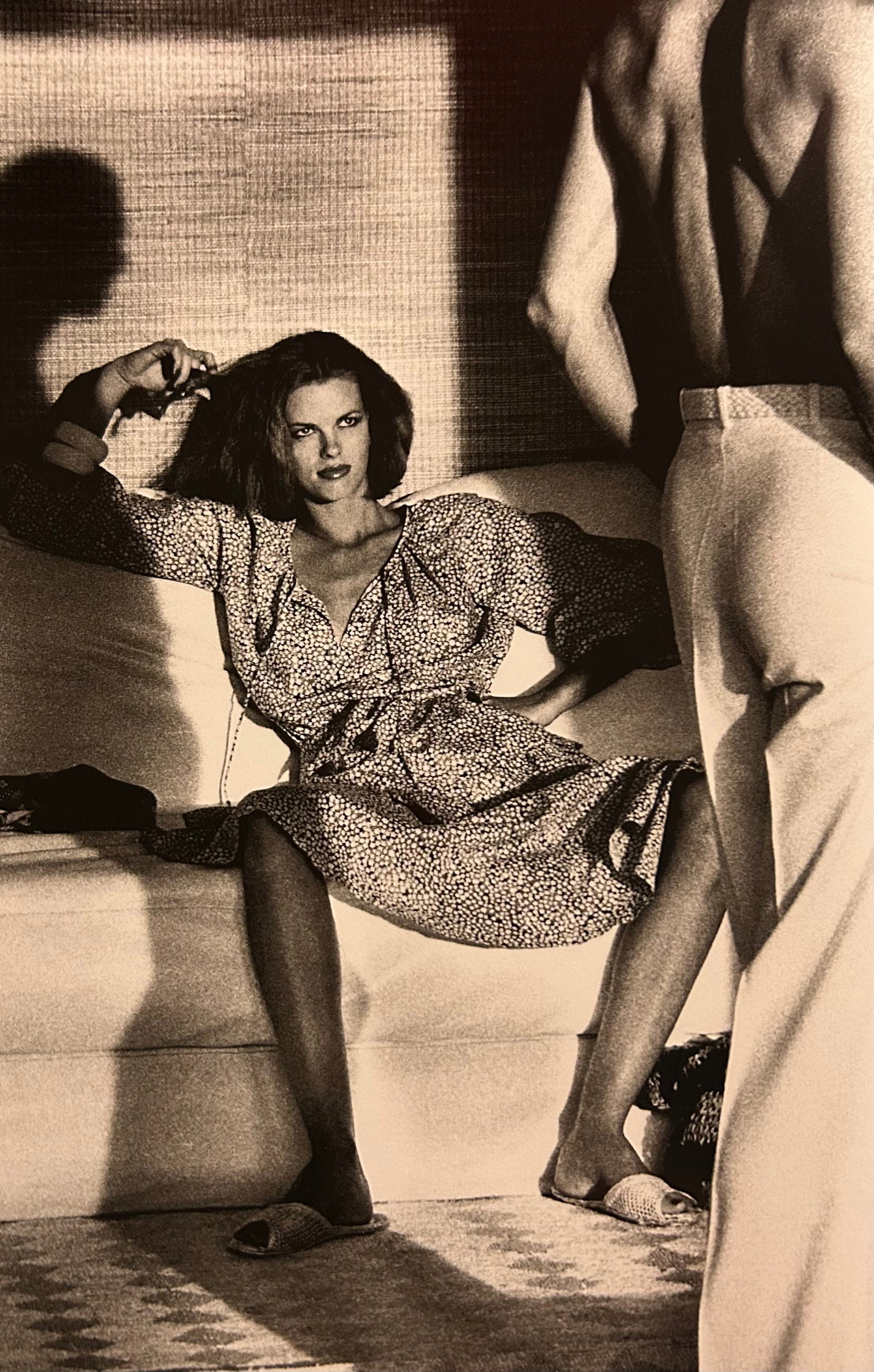 Helmut Newton, Fashion Calvin Klein, American Vogue, Saint Tropez, 1975: Photographer: Helmut Newton (Germany, 1920 - 2004) - best known for his erotically charged highly stylized images, Helmut Newton was one of the most influential fashion photographers of all time. Titl