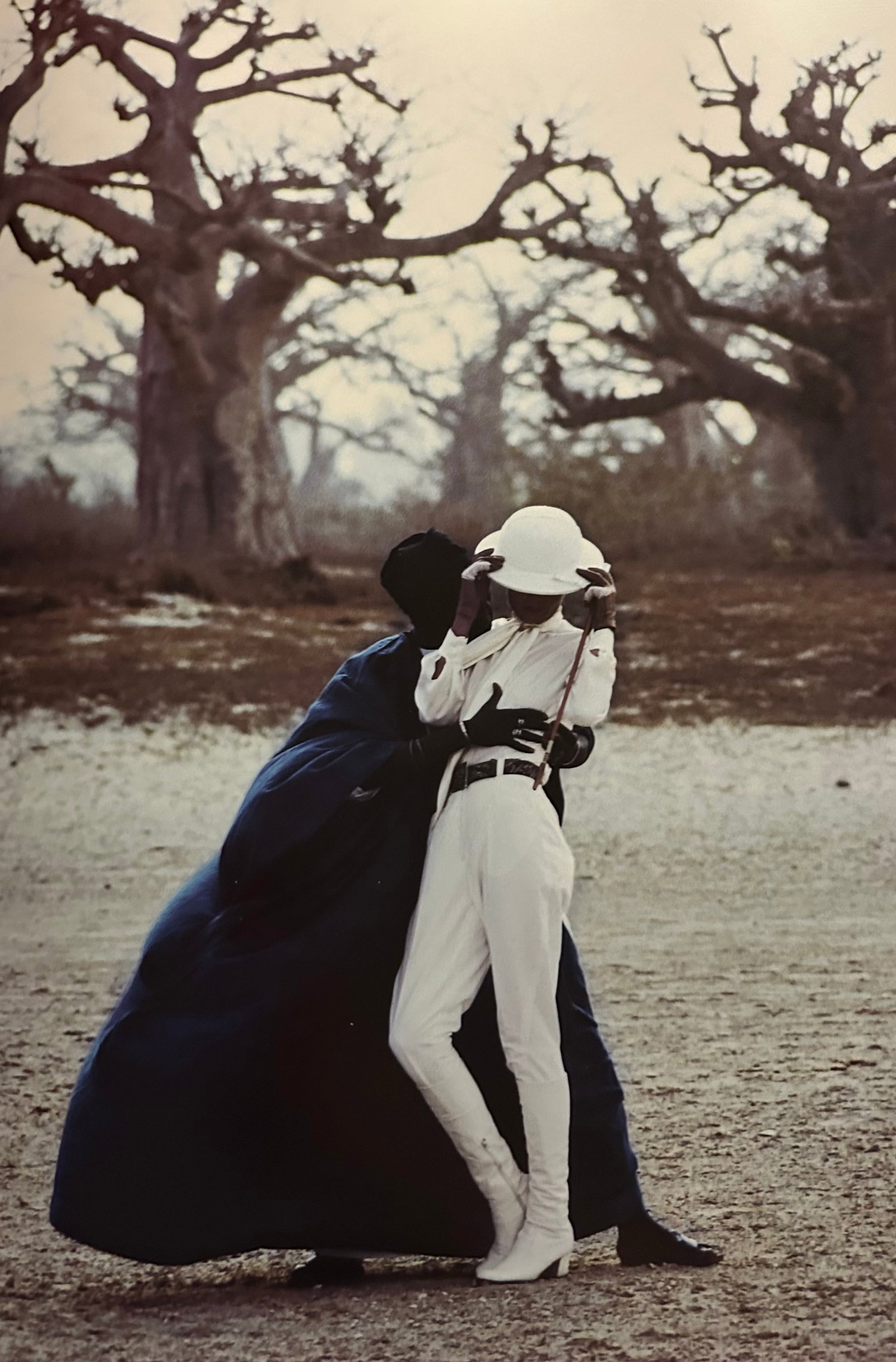 Helmut Newton, Fashion Hermes, French Vogue, Dakar, Senegal, 1971: Photographer: Helmut Newton (Germany, 1920 - 2004) - best known for his erotically charged highly stylized images, Helmut Newton was one of the most influential fashion photographers of all time. Titl