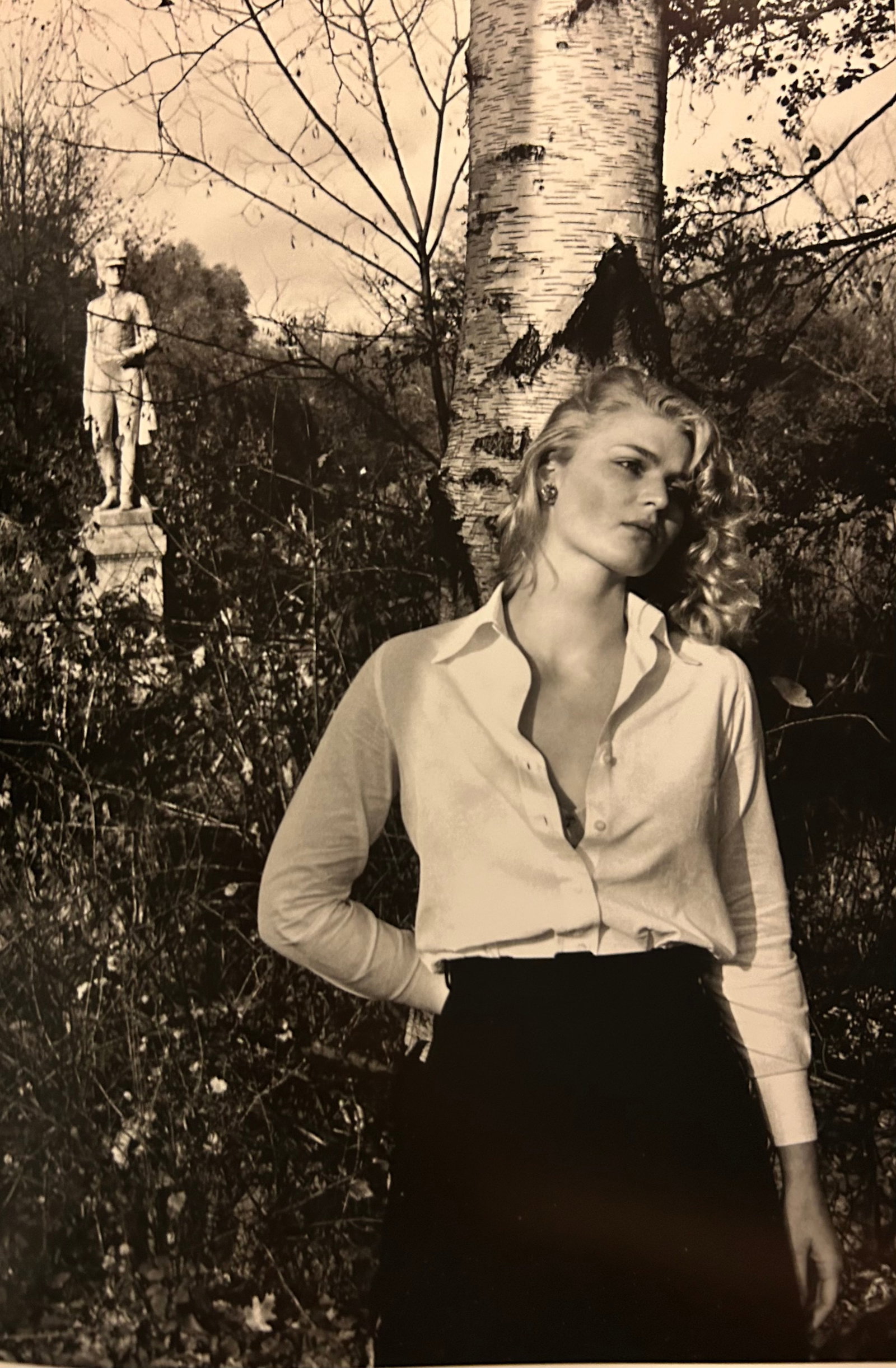 Helmut Newton, Tiergarten, Berlin, 1977: Photographer: Helmut Newton (Germany, 1920 - 2004) - best known for his erotically charged highly stylized images, Helmut Newton was one of the most influential fashion photographers of all time. Titl