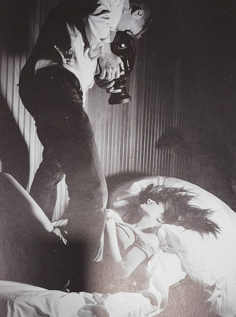 Bryan Adams Stephanie Seymour, NY' 2004: Photographer: Bryan Adams Title/Subject: Bryan Adams Stephanie Seymour, NY Date Of Negative: 2004 Type Of Print: Authentic Sheet Fed Photogravure/Heliogravure. Date Of Print: 2006 Paper: Medium weight