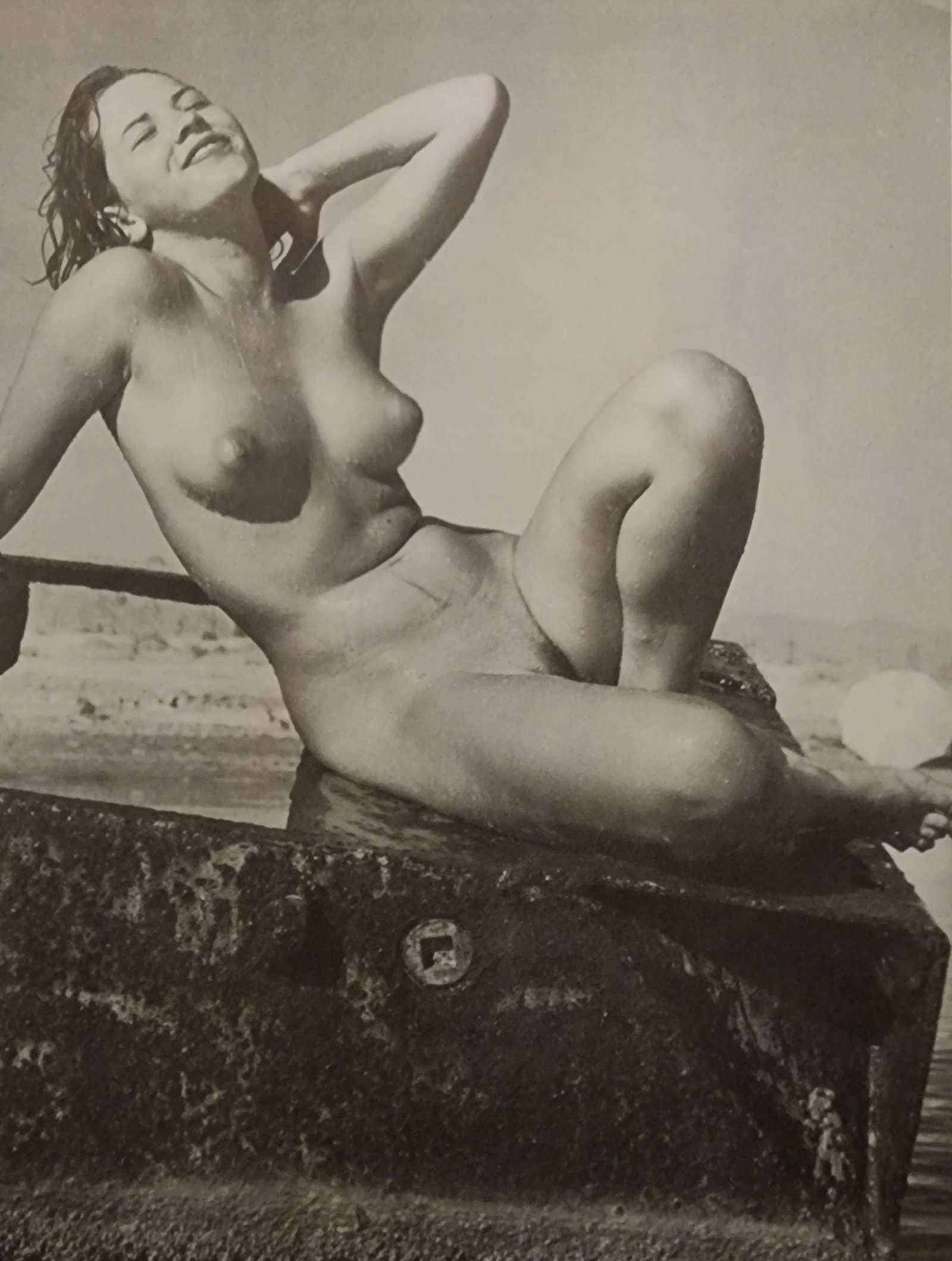 Andre De Dienes, Sun-Warmed Nudes, 1965: Artist/Photographer: Andre De Dienes Type Of Print: Authentic Sheet Fed Photogravure/Heliogravure. Date Of Print: 1965 Paper: Medium weight, satin/matte finish. Approximate Image Size: 8x5.5 inches Ma