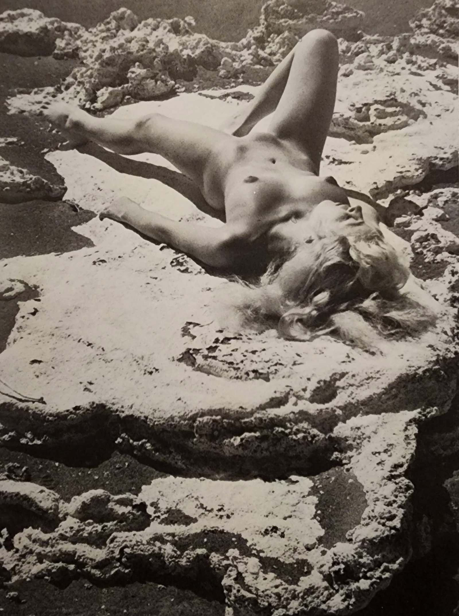 Andre De Dienes, Sun-Warmed Nudes, 1965: Artist/Photographer: Andre De Dienes Type Of Print: Authentic Sheet Fed Photogravure/Heliogravure. Date Of Print: 1965 Paper: Medium weight, satin/matte finish. Approximate Image Size: 8x5.5 inches Ma