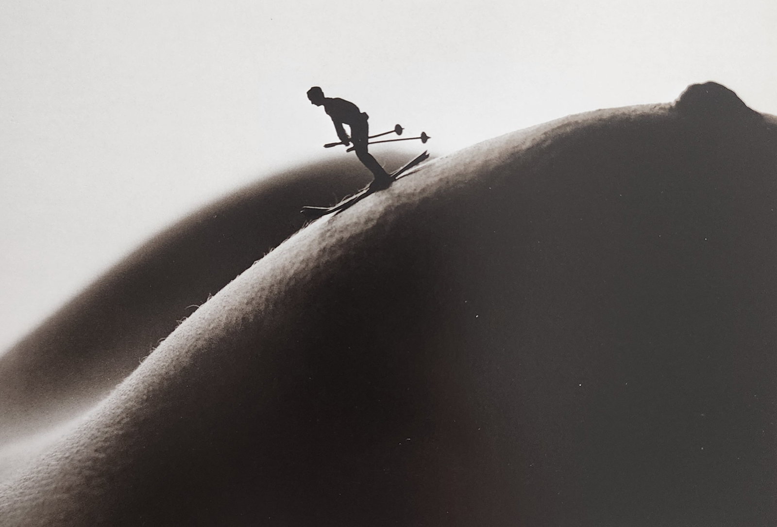 Allan Teger 'Body fantasy' 1995: Artist/Photographer: Allan I. Teger Title/Subject: Bodyscapes I (1st Edition) Type Of Print: Authentic Sheet Fed Photogravure/Heliogravure. Date Of Print: 1995 Paper: Medium weight, satin/matte finish