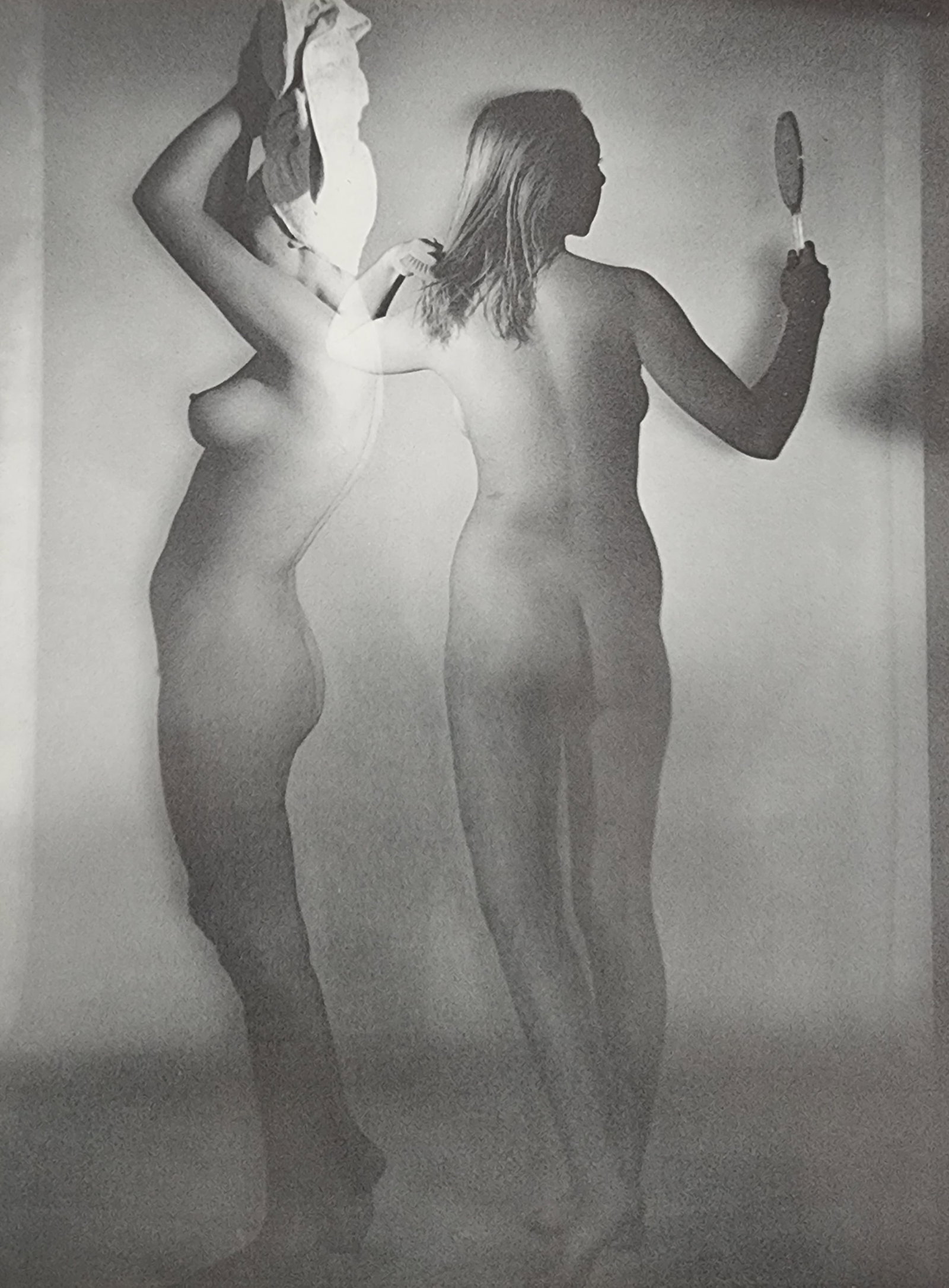 Andre de Dienes, Vintage Nudes, 1961: Artist/Photographer: Type Of Print: Authentic Sheet Fed Photogravure/Heliogravure. Date Of Print: Paper: Medium weight, satin/matte finish. Approximate Image Size: 8x5.5 inches Matted Size: 14x11 Inch