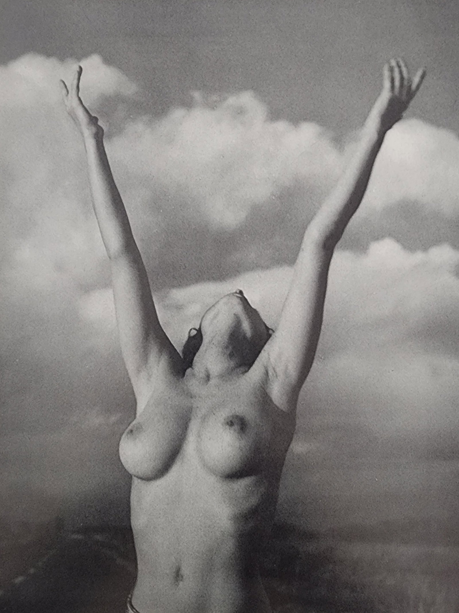 Andre de Dienes, Vintage Nudes, 1961: Artist/Photographer: Type Of Print: Authentic Sheet Fed Photogravure/Heliogravure. Date Of Print: Paper: Medium weight, satin/matte finish. Approximate Image Size: 8x5.5 inches Matted Size: 14x11 Inch