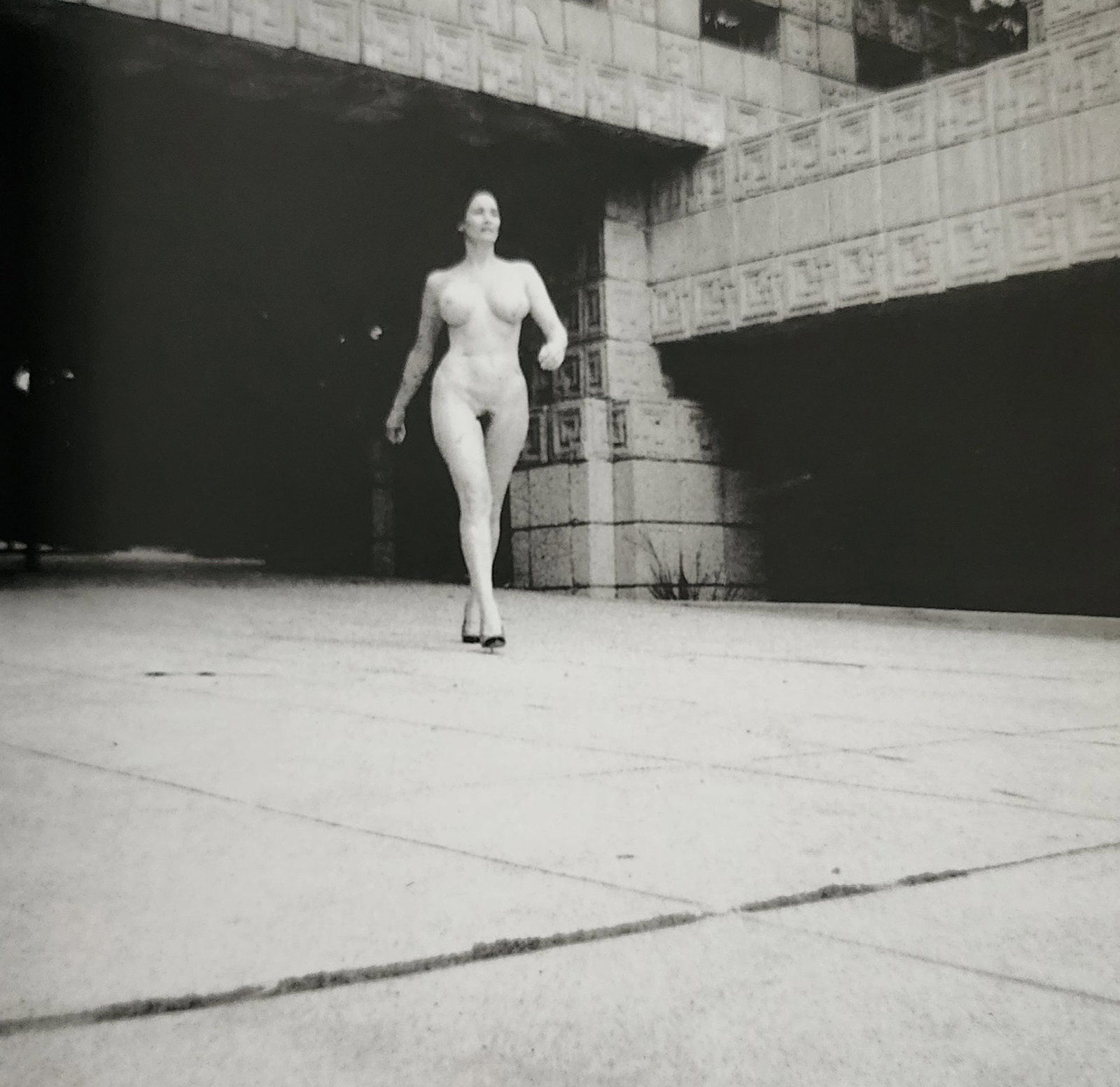 Helmut Newton 'Woman 1995': Photographer: Helmut Newton Title/Subject: Woman Date Of Negative: 1971 - 1991 Type Of Print: Authentic Sheet Fed Photogravure/Heliogravure. Date Of Print: 1995 Paper: Medium weight, satin/matte finis